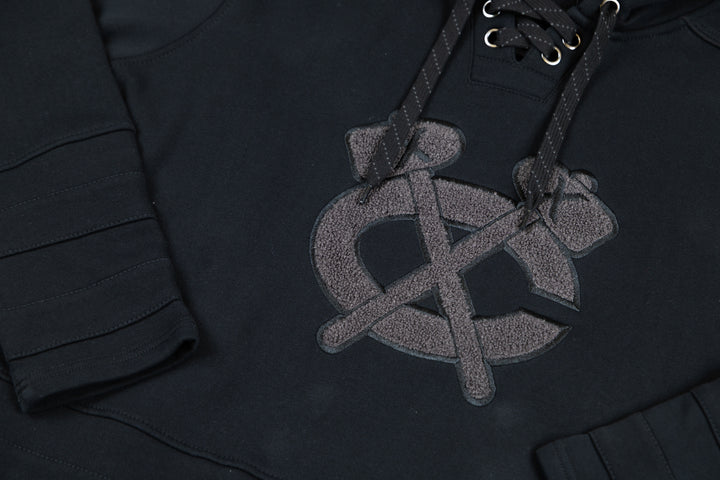 Blackhawks Originals Blackout Hockey Hoodie