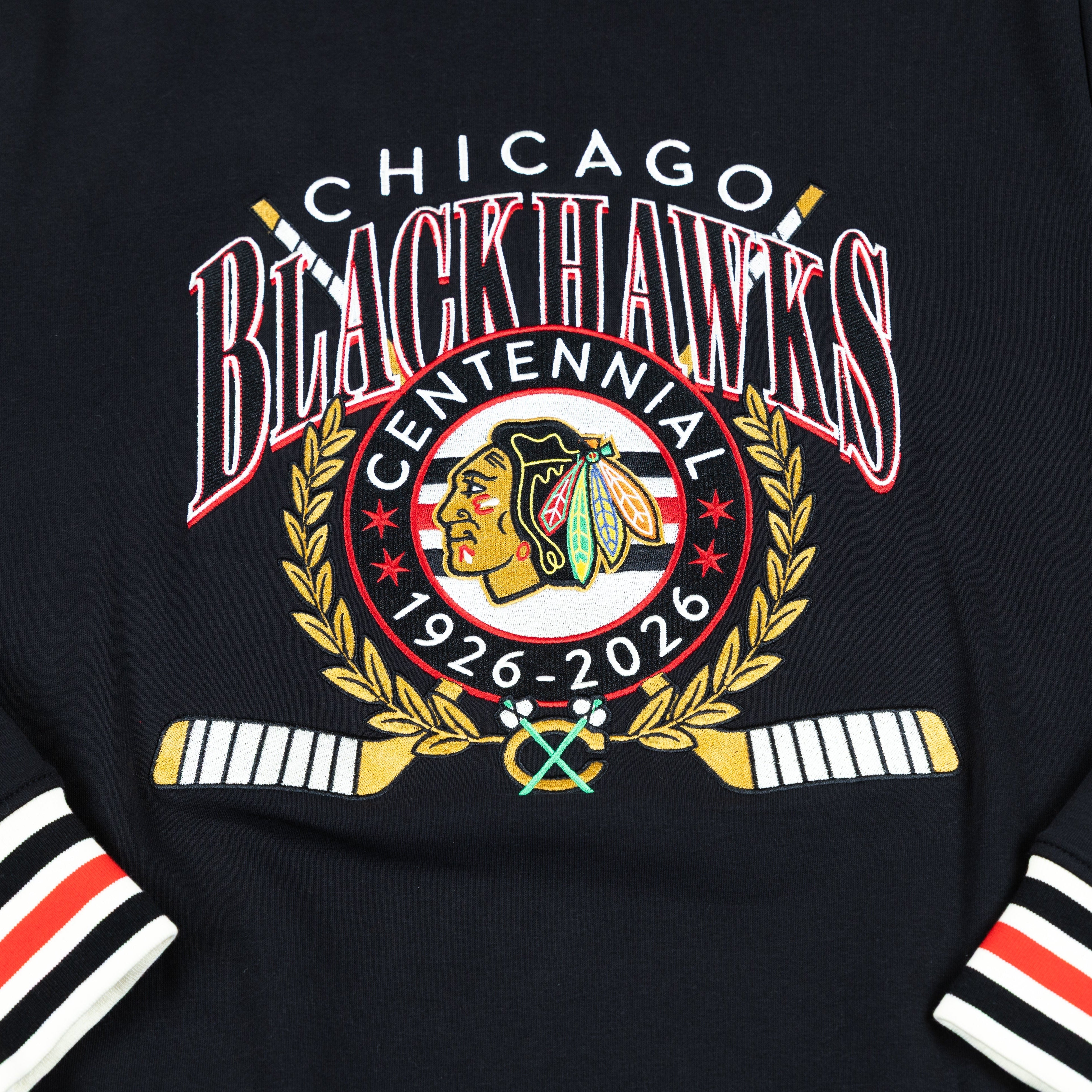 American Needle Chicago Blackhawks Centennial French Terry Rib
