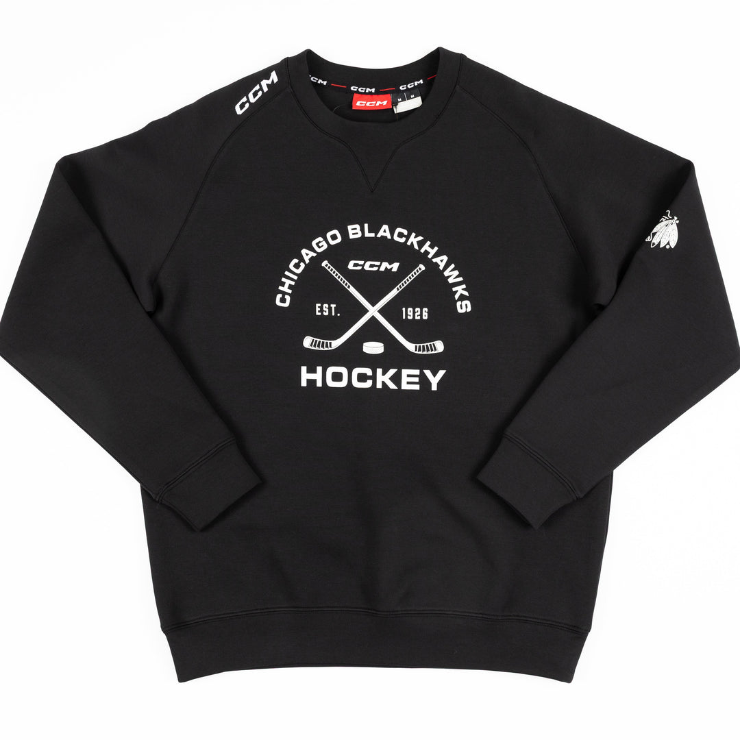 Ccm Chicago Blackhawks Sweat À Capuche Moyen M Homme Noir Sweat Pull Ccm Chicago Blackhawks Sweat À Capuche Moyen M Homme Noir Sweat Pull