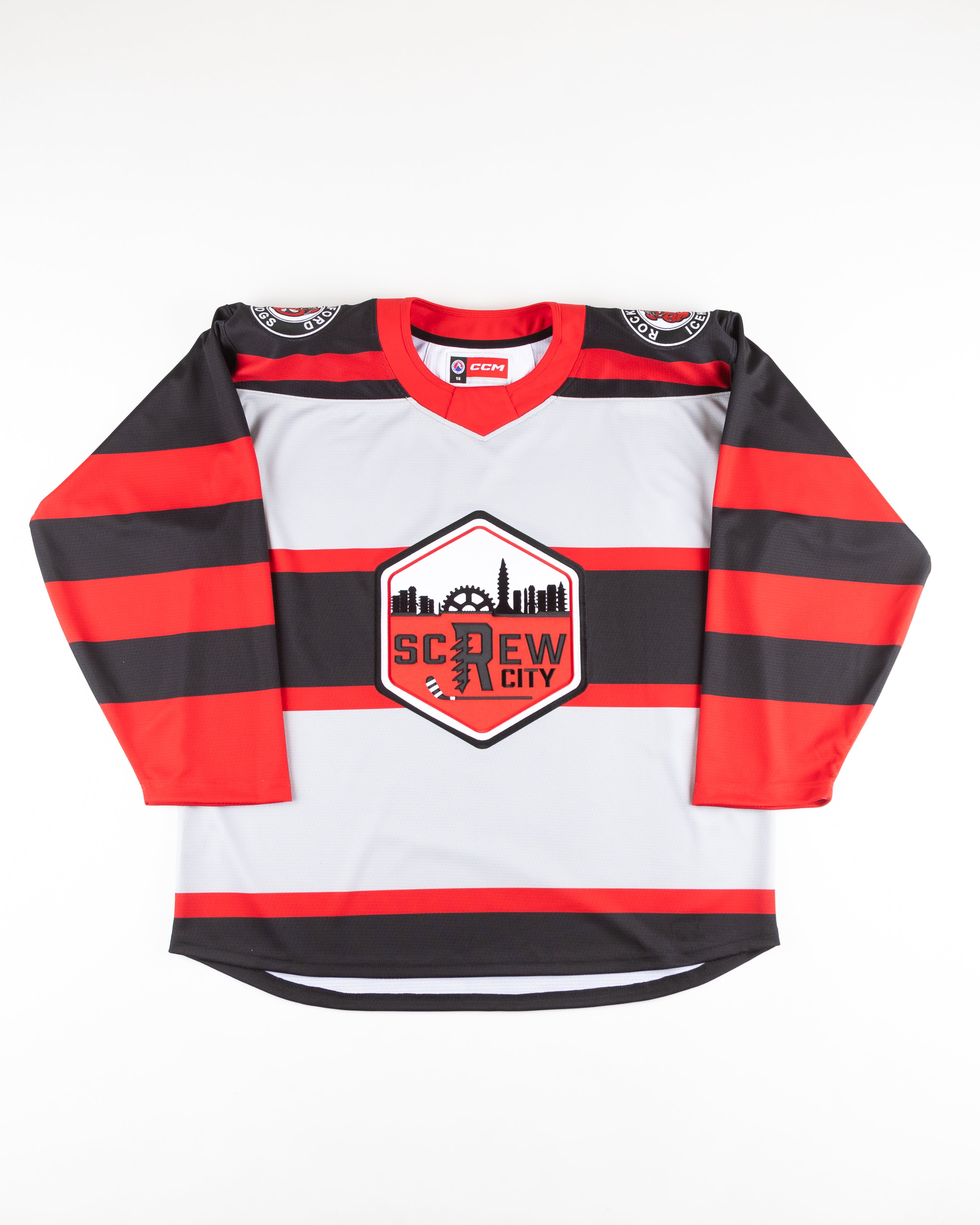 Rockford IceHogs CCM Screw City Jersey – CBH Shop