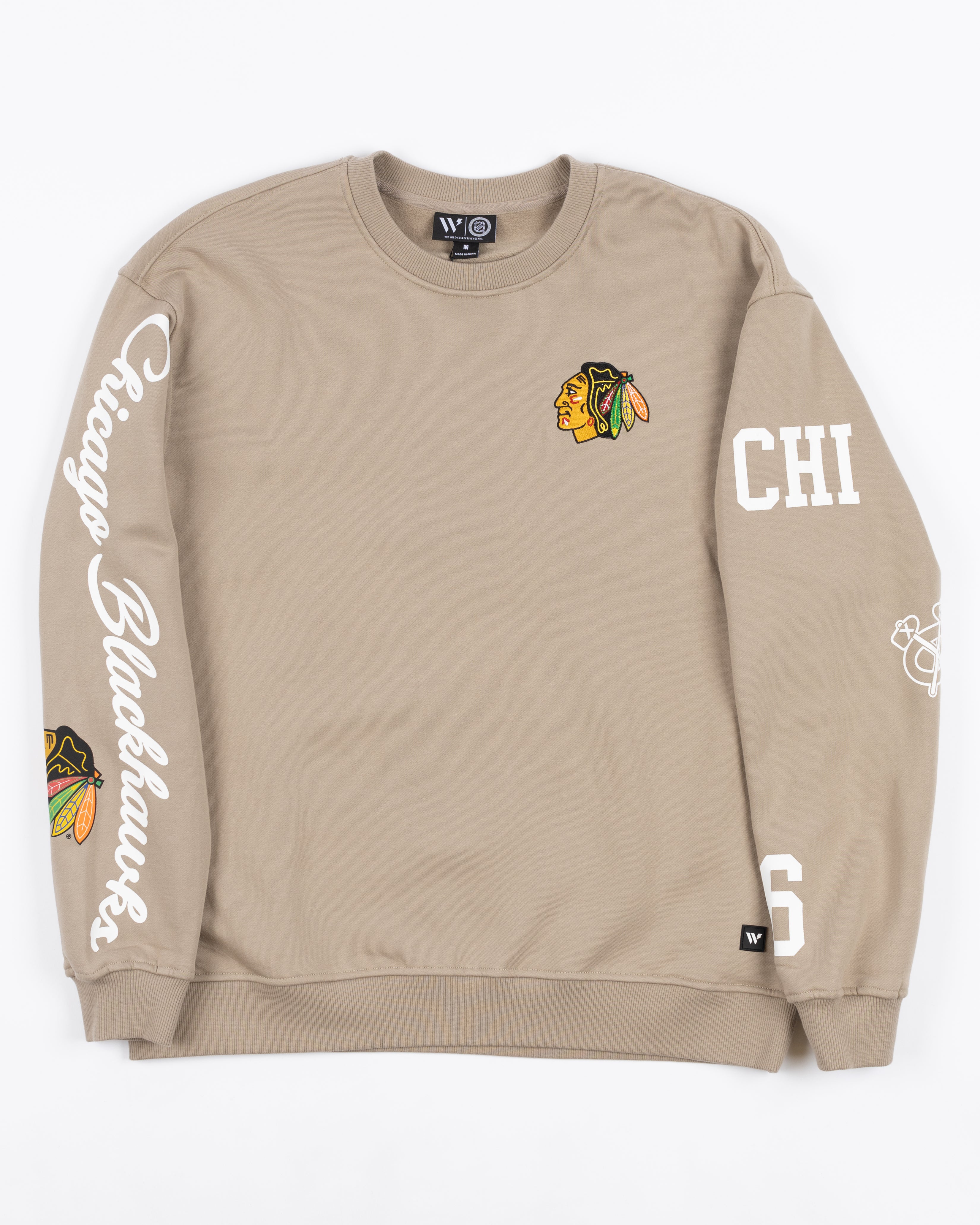 Wild Collective Chicago Blackhawks Crewneck Fleece – CBH Shop