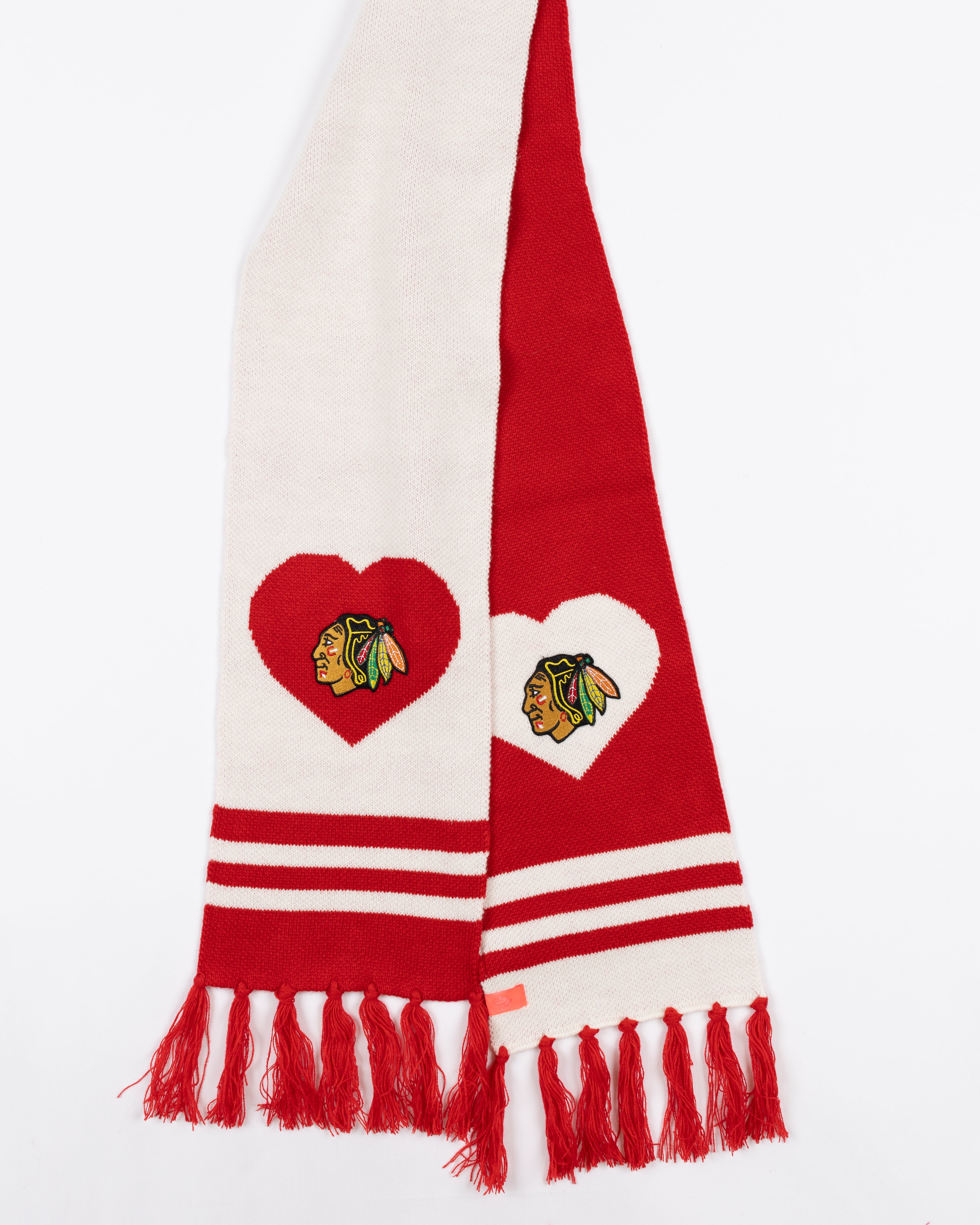 Lusso Chicago Blackhawks Addison Heart Scarf – CBH Shop