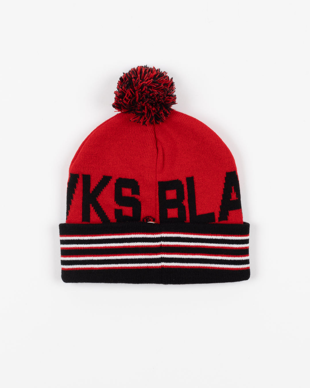 Chicago Blackhawks Cropped Wordmark Light Up Beanie