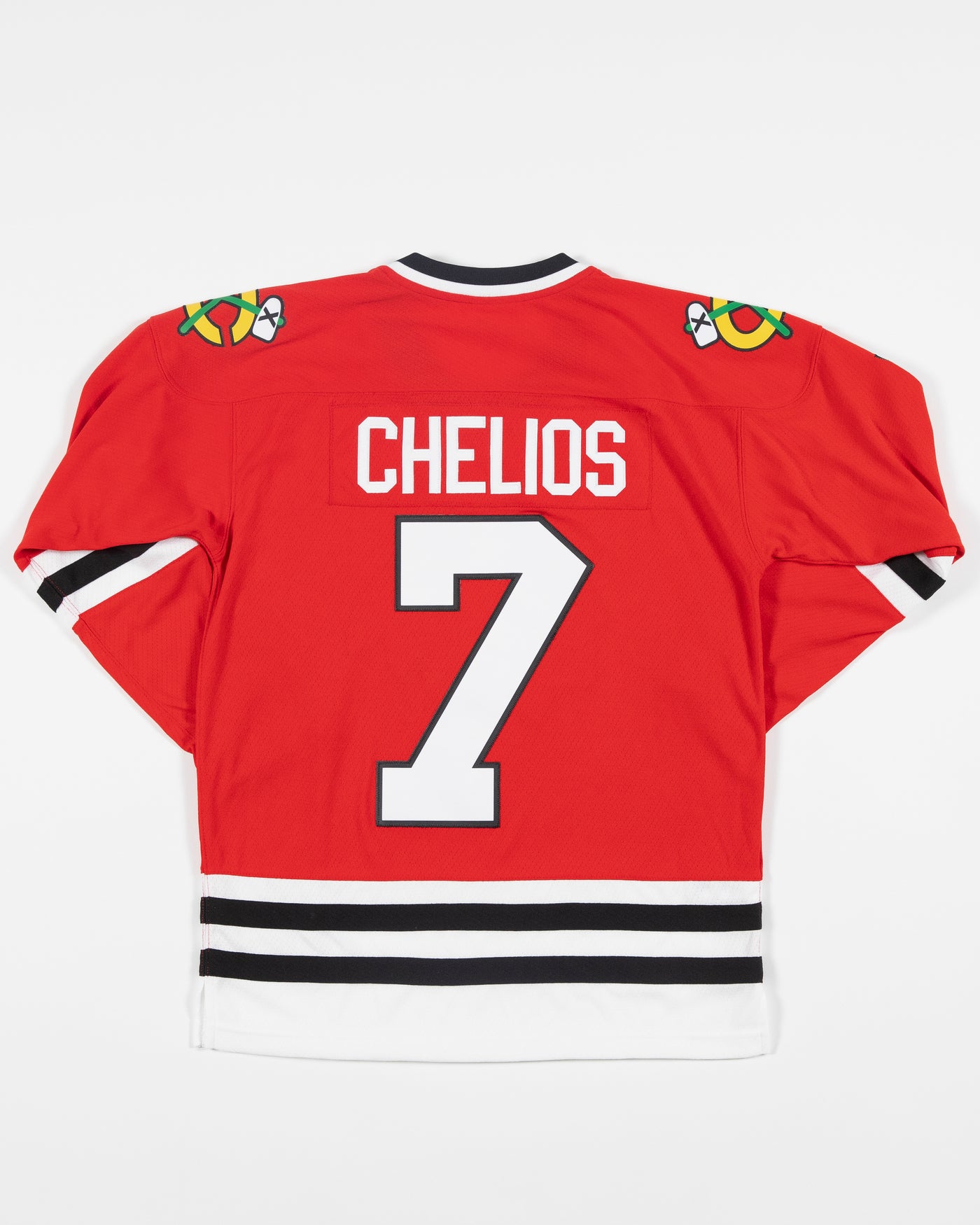 Mitchell & Ness Chelios throwback jersey - back lay flat