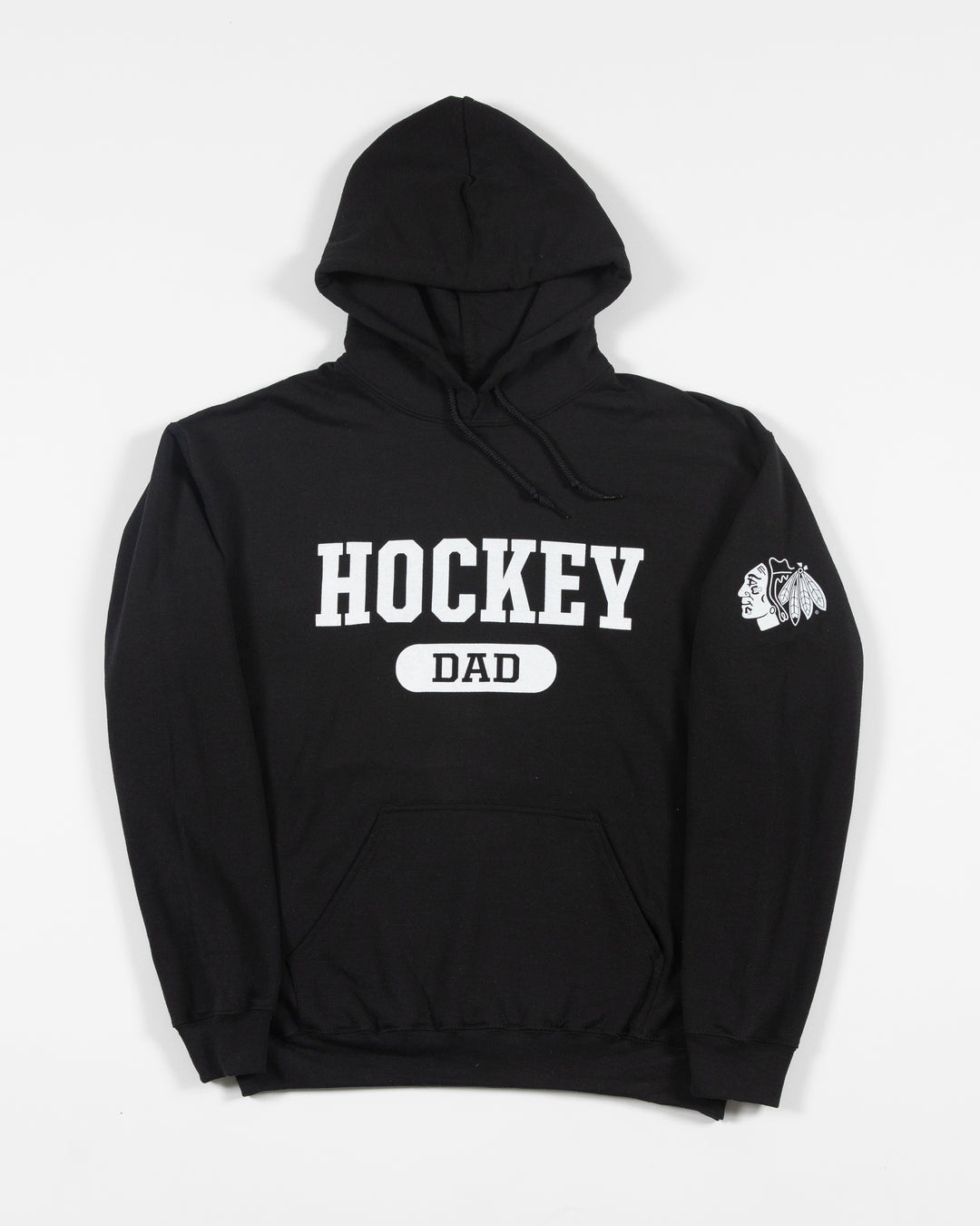 Chicago Blackhawks Hockey Dad Hoodie