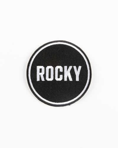 Chicago Blackhawks Rocky Memorial Patch - front lay flat