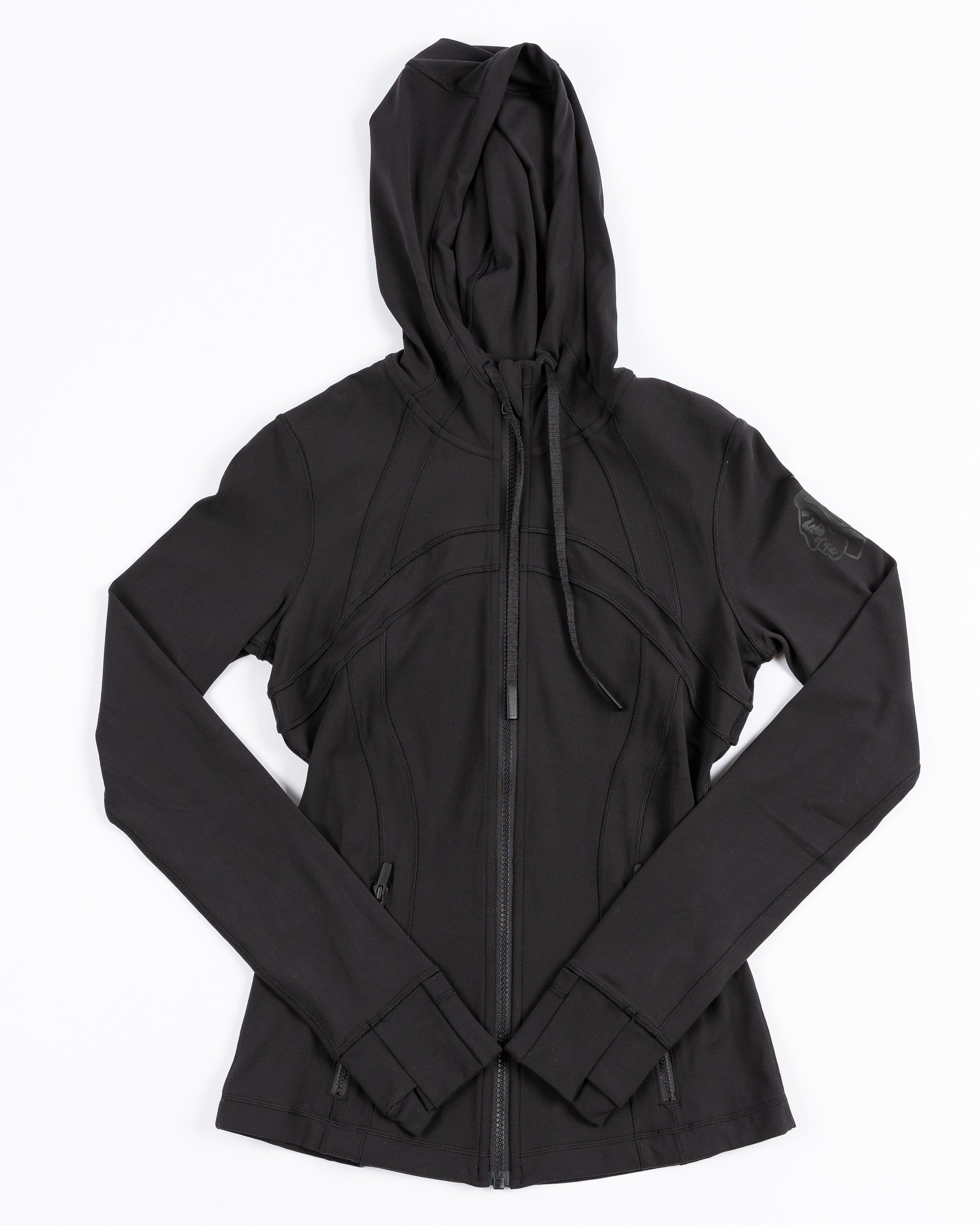 Lululemon black windbreaker hotsell