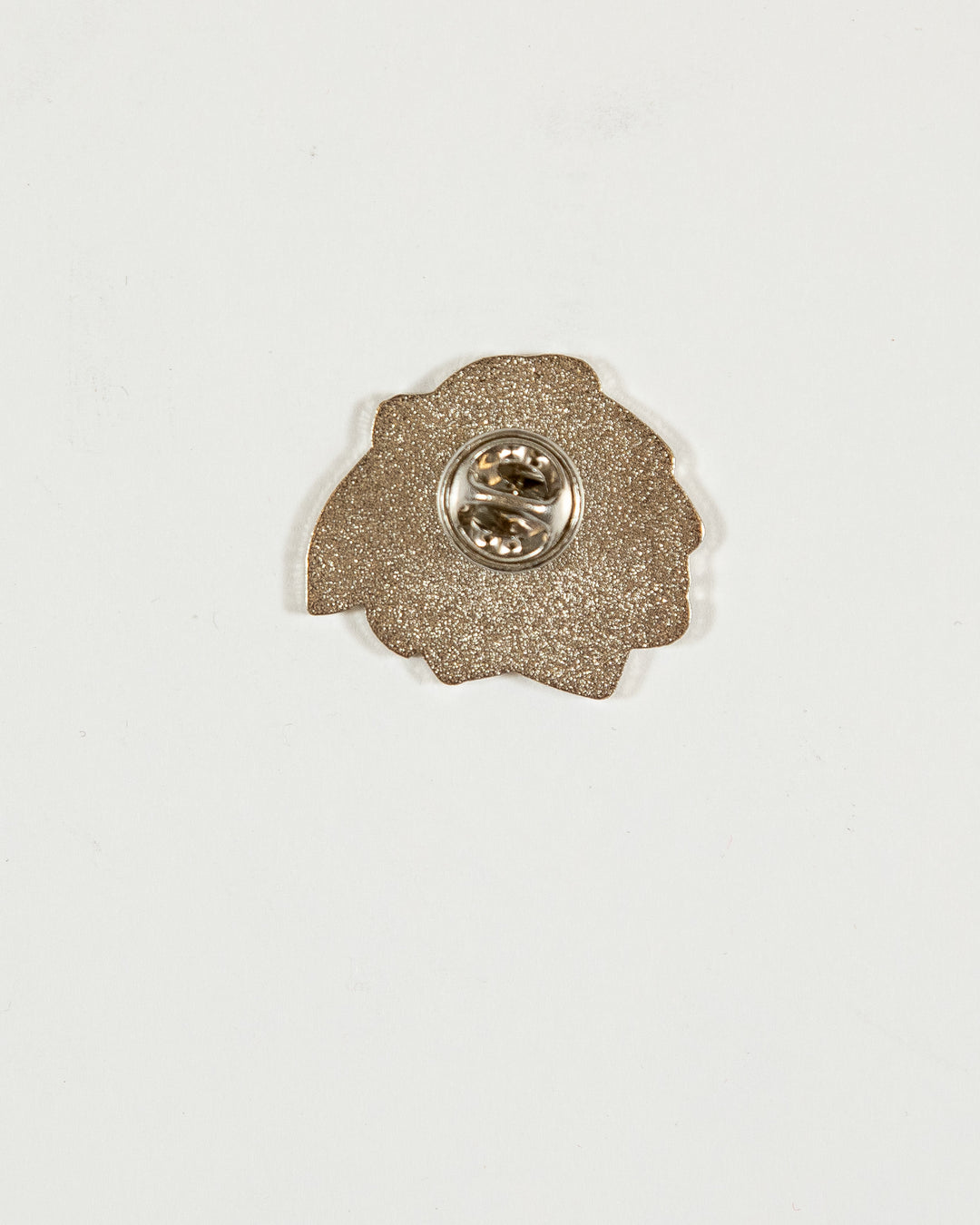 Chicago Blackhawks primary logo enamel pin - back lay flat