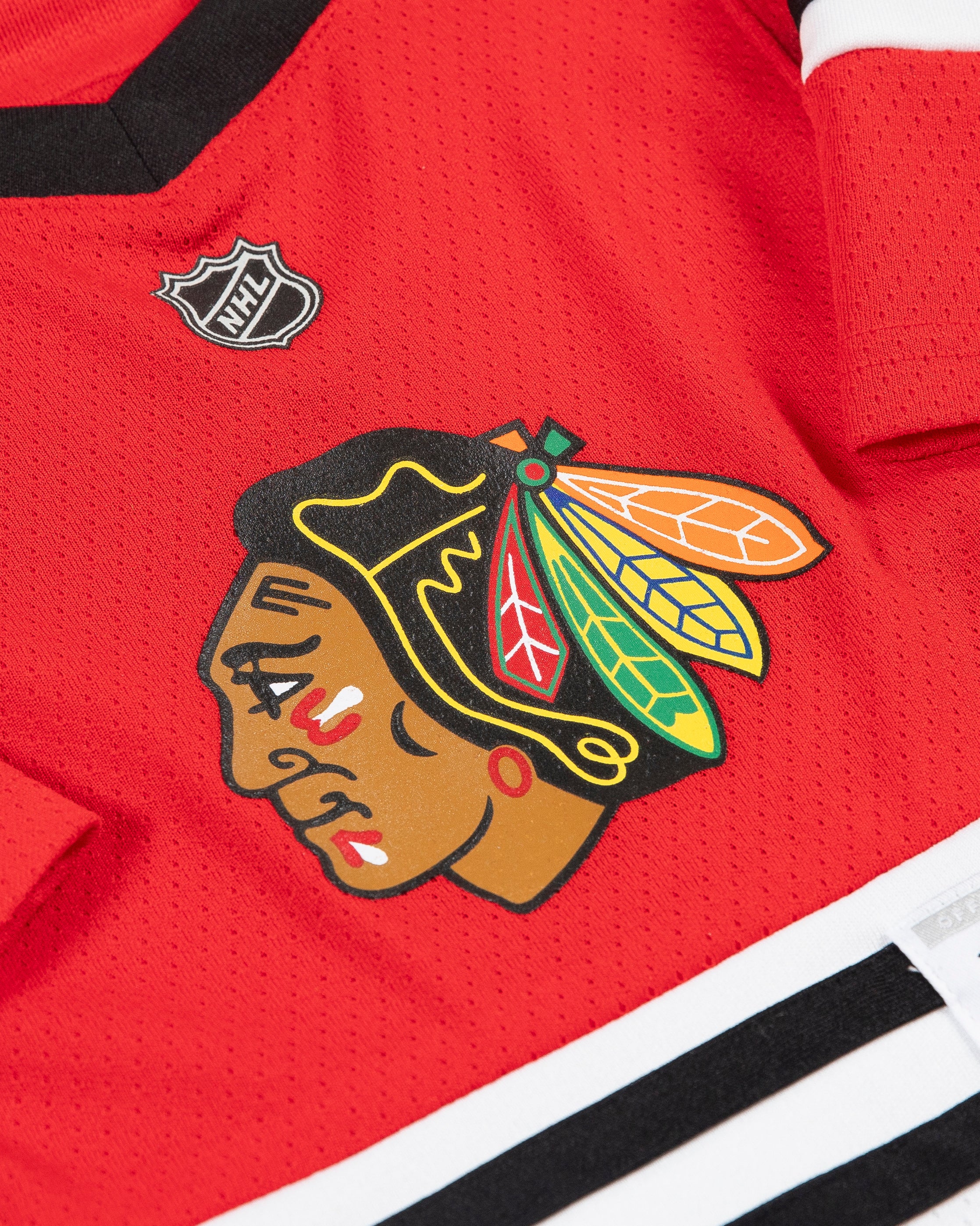 Chicago blackhawks home jersey color online