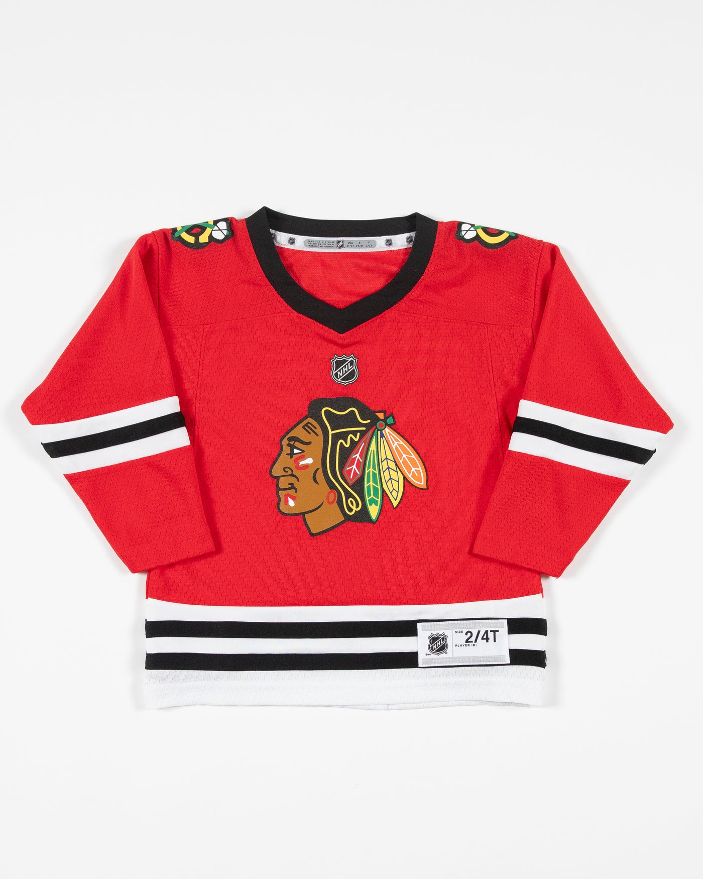 Outerstuff Toddler Chicago Blackhawks Blank Home Jersey