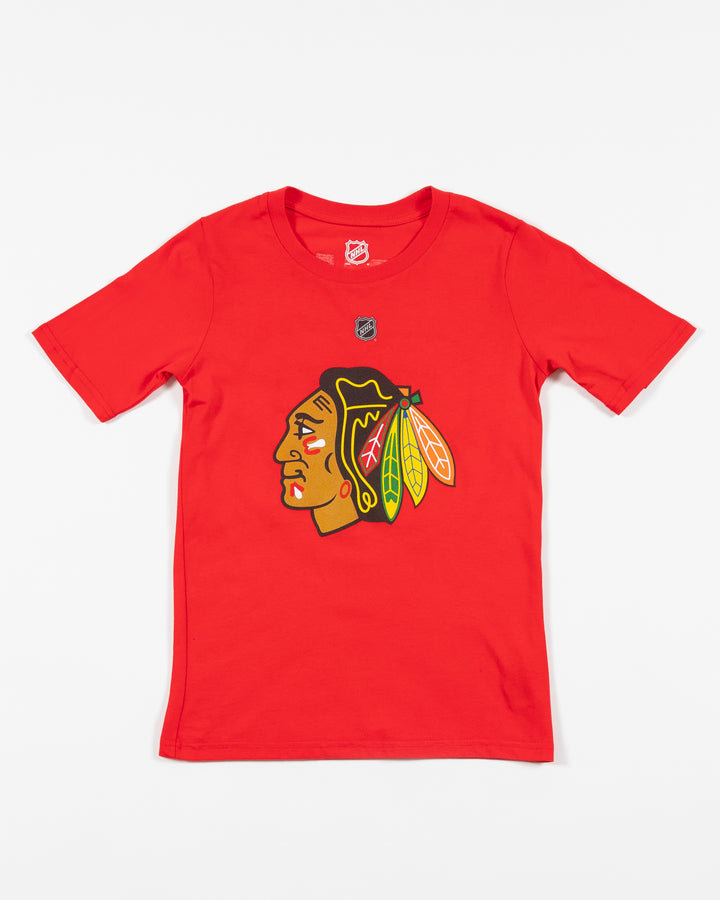 Fanatics Connor Bedard Chicago Blackhawks Youth Player Tee