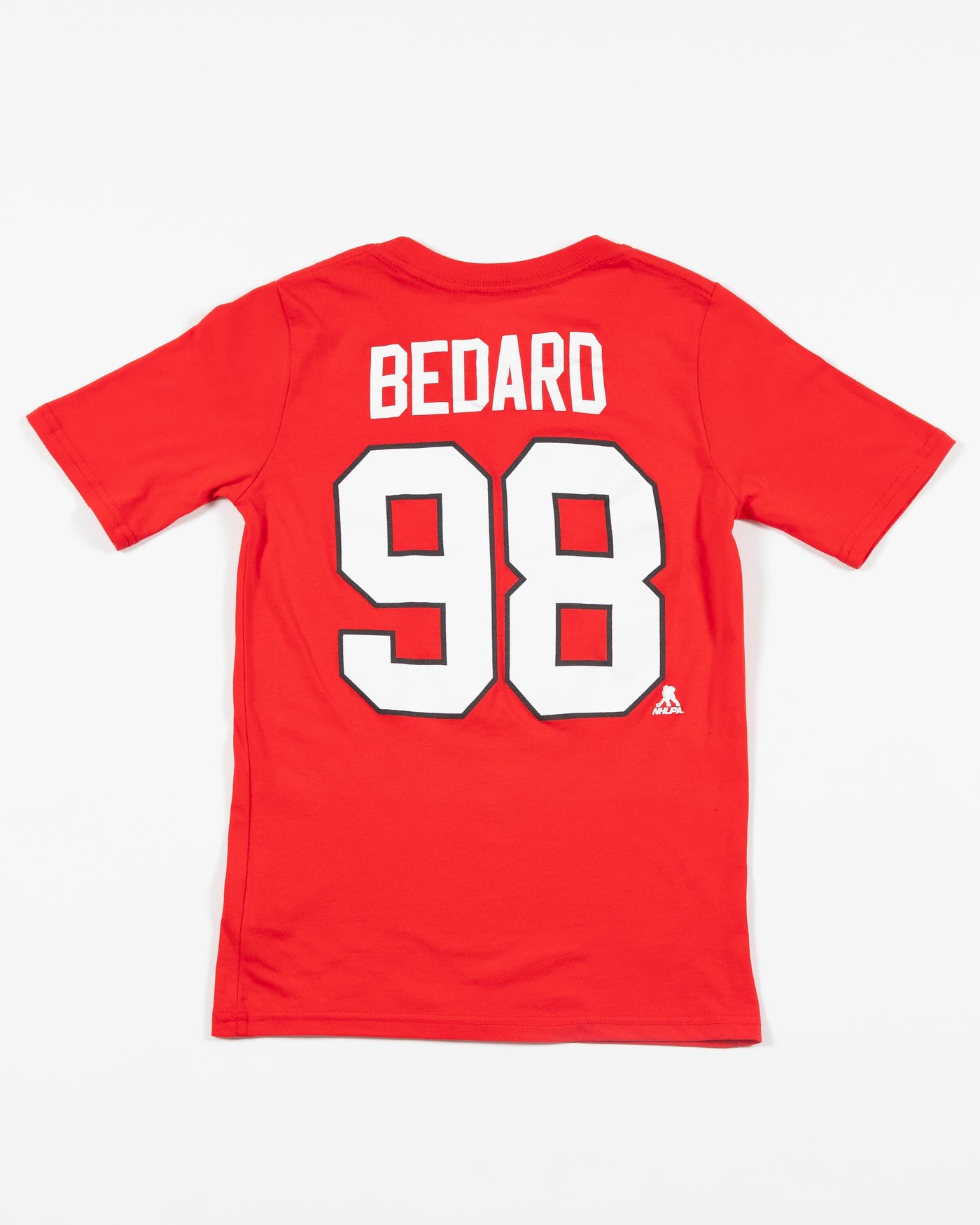 Connor Bedard Red Youth Blackhawks Jersey