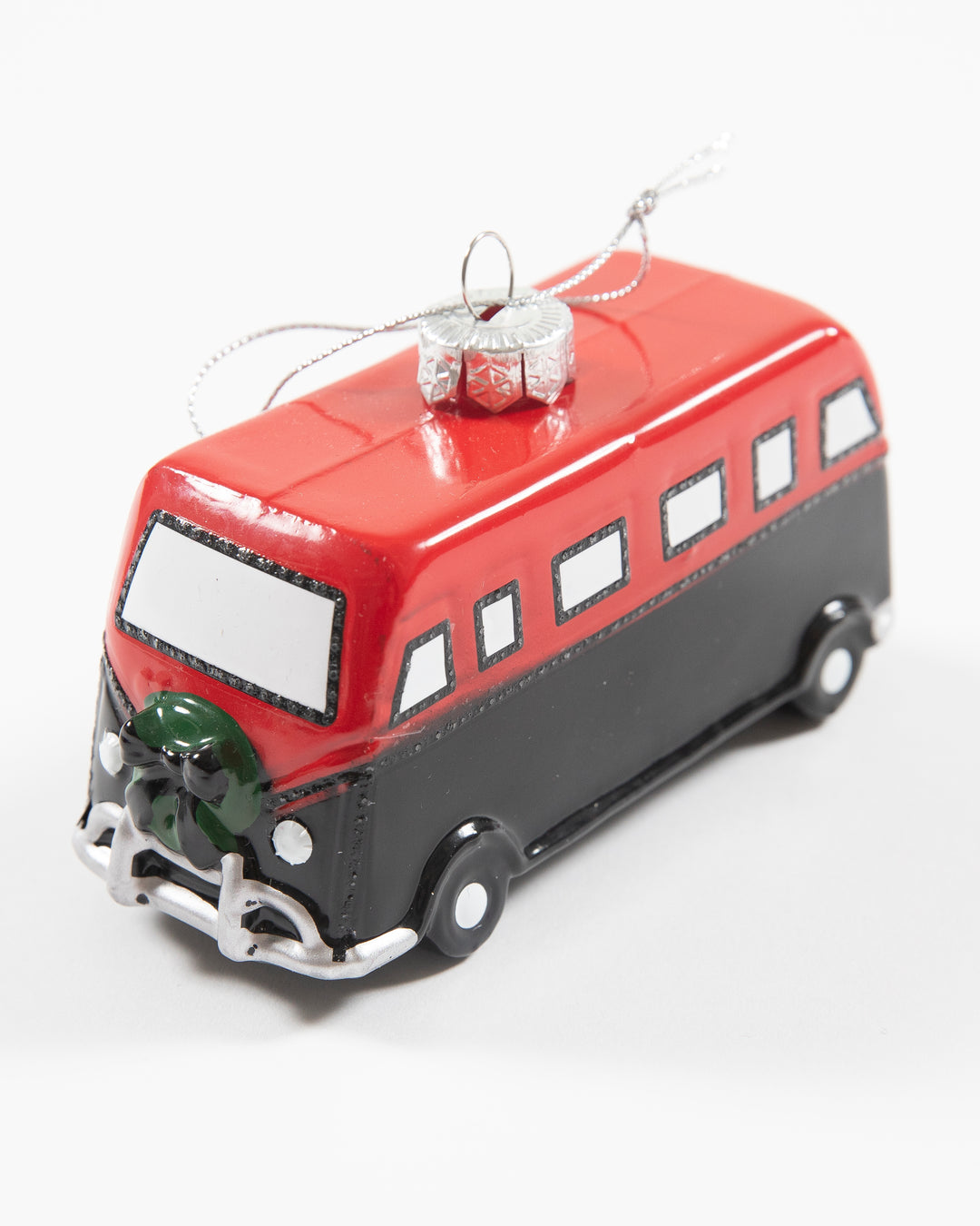 Chicago Blackhawks Blown Glass Winnebago Ornament