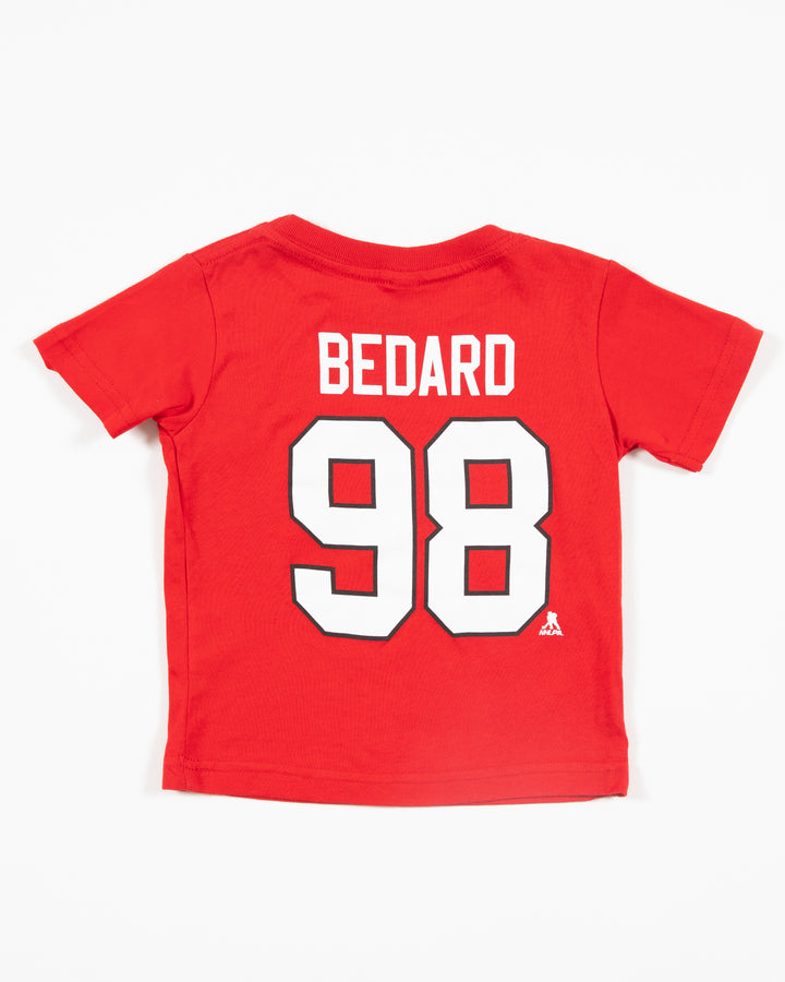 Outerstuff Connor Bedard Chicago Blackhawks Infant Player Tee