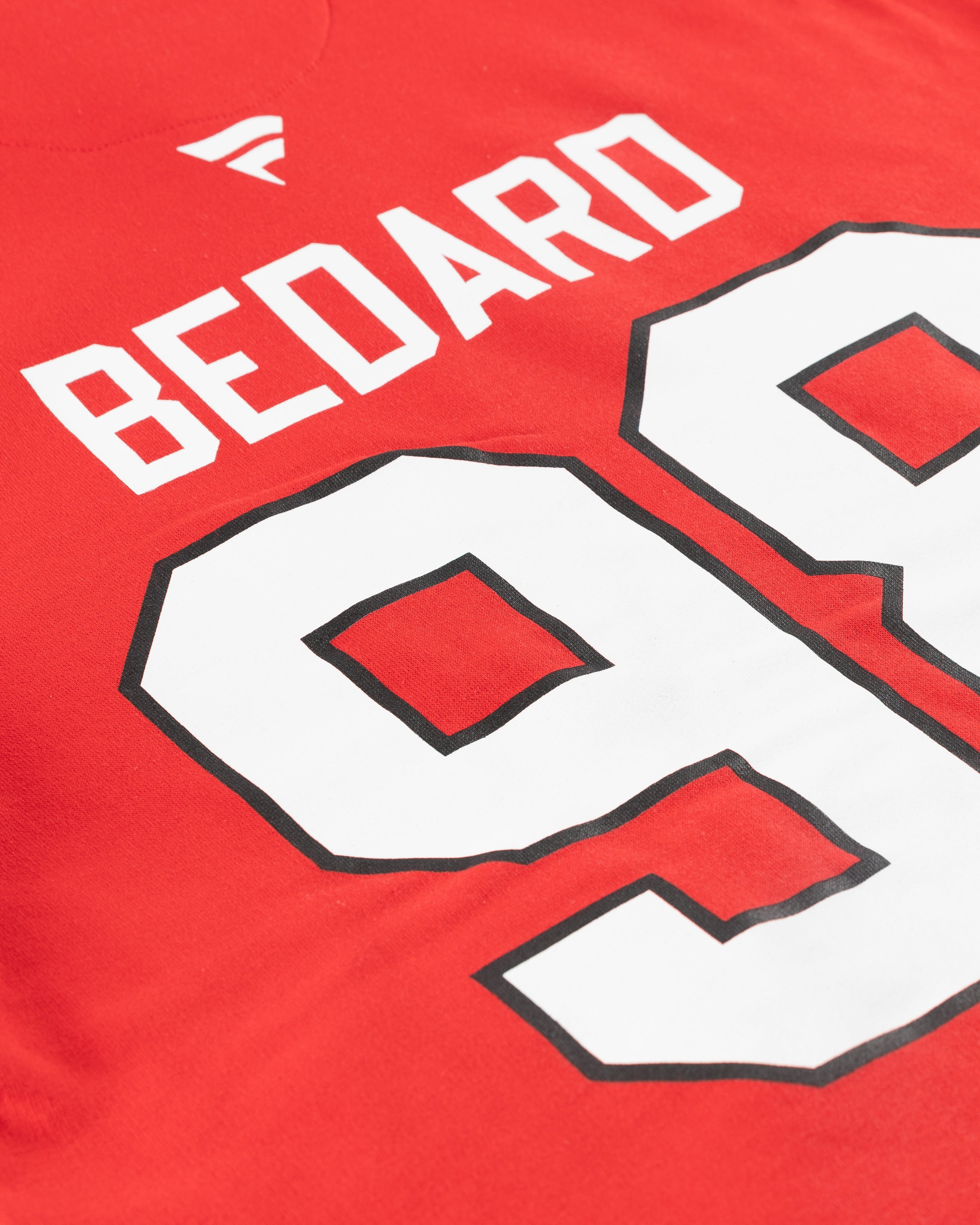 売れ筋商品|||４７ブランド カットソー トップス レディース Women's Connor Bedard Red Chicago Blackhawks Superior Lacer Cropped Pullover Hoodie Red Women's Chicago Blackhawks Connor Bedard '47 Red Superior