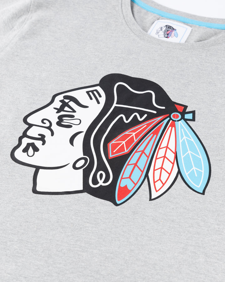 Four Stars Chicago Blackhawks Primary Short Sleeve Tee