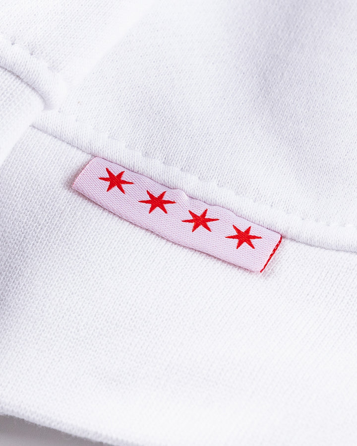 Four Stars Chicago Blackhawks Primary Crewneck