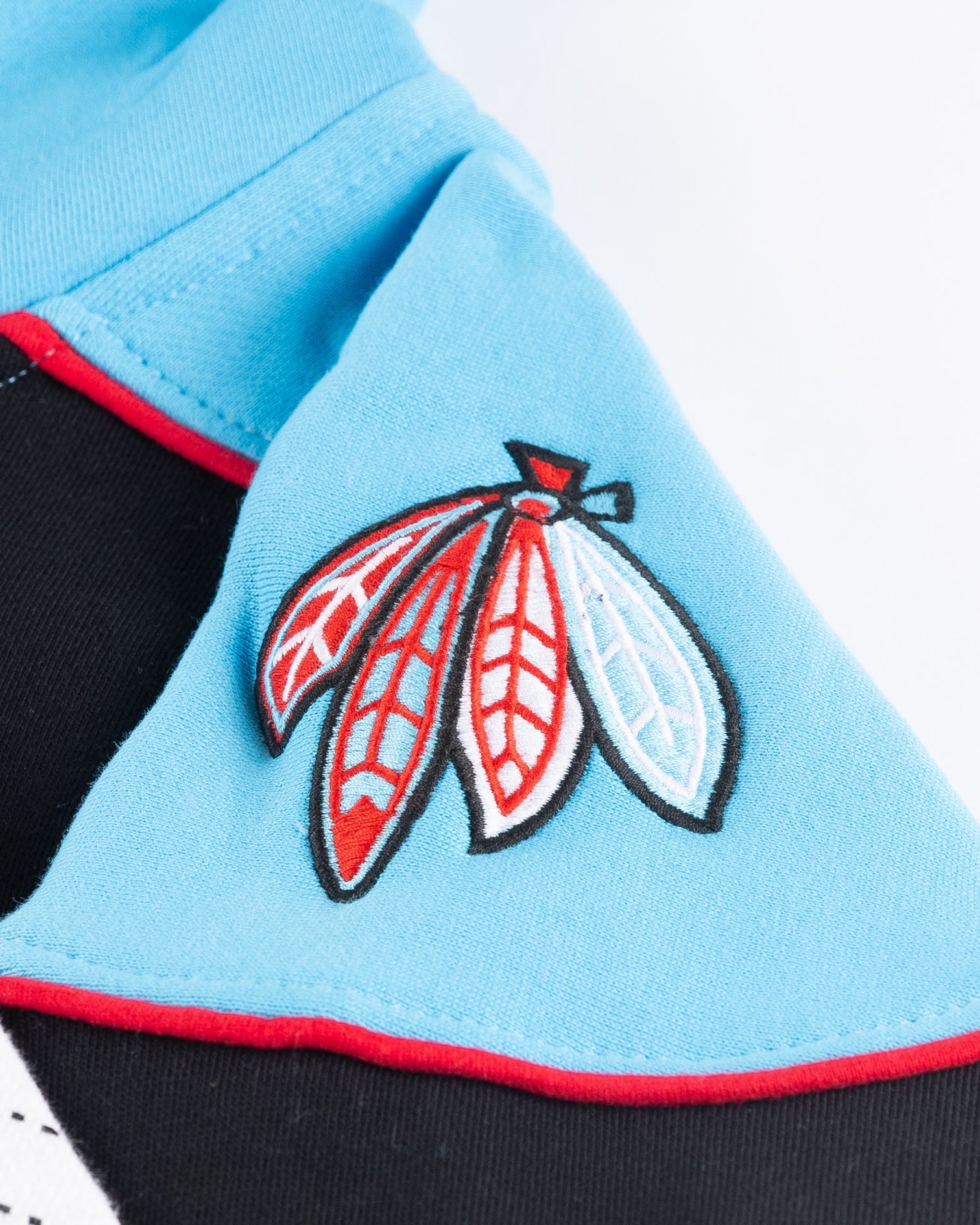Four Stars Chicago Blackhawks Secondary Stripe Lace Up Jersey