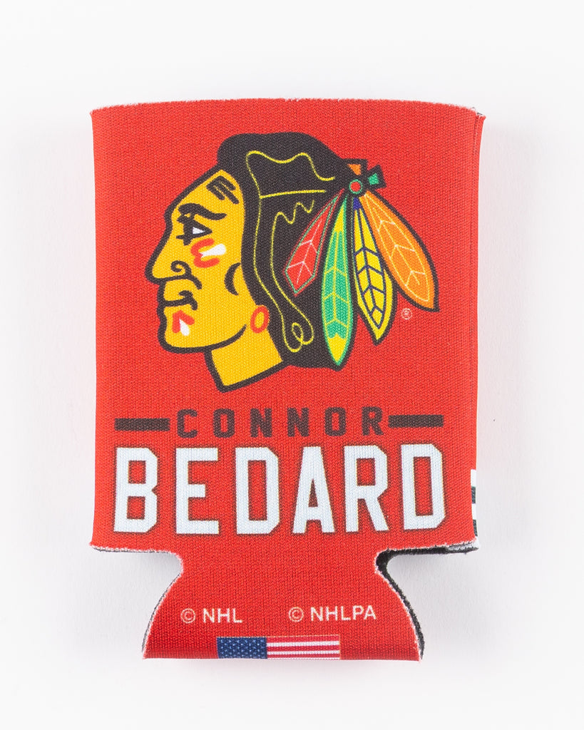 Chicago Blackhawks NHL 6X Stanley Cup Champion can cooler koozie