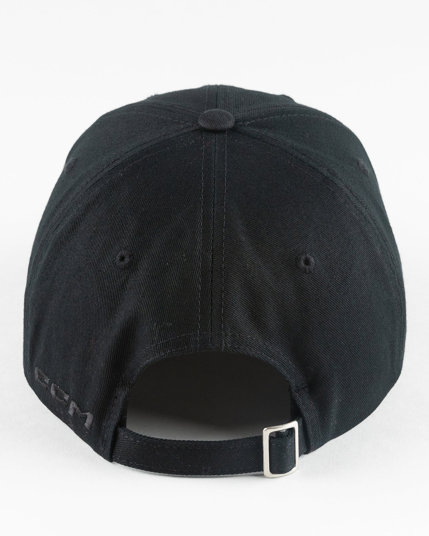 black Rockford IceHogs CCM baseball cap - back lay flat