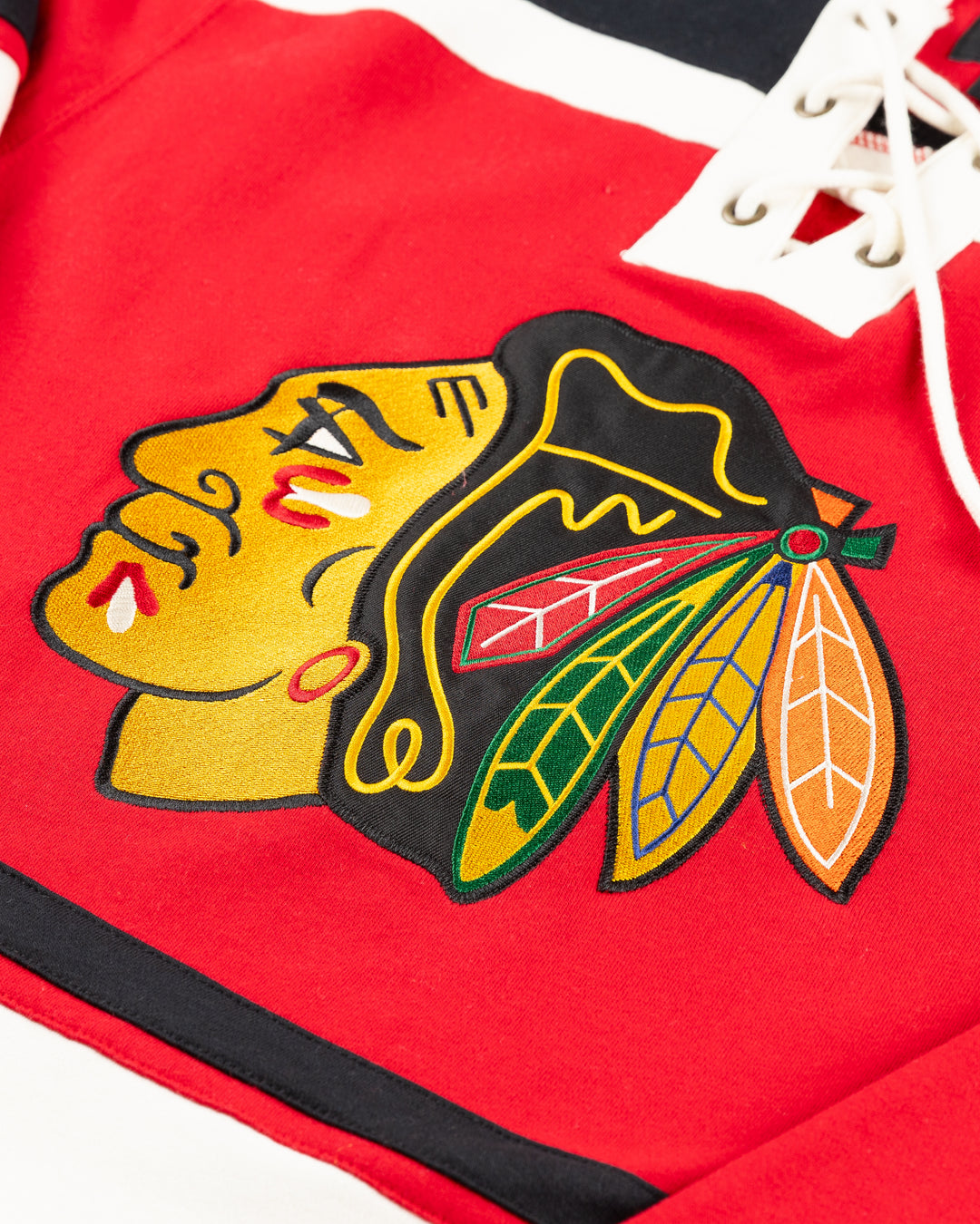 '47 Chicago Blackhawks Superior Lacer Hood