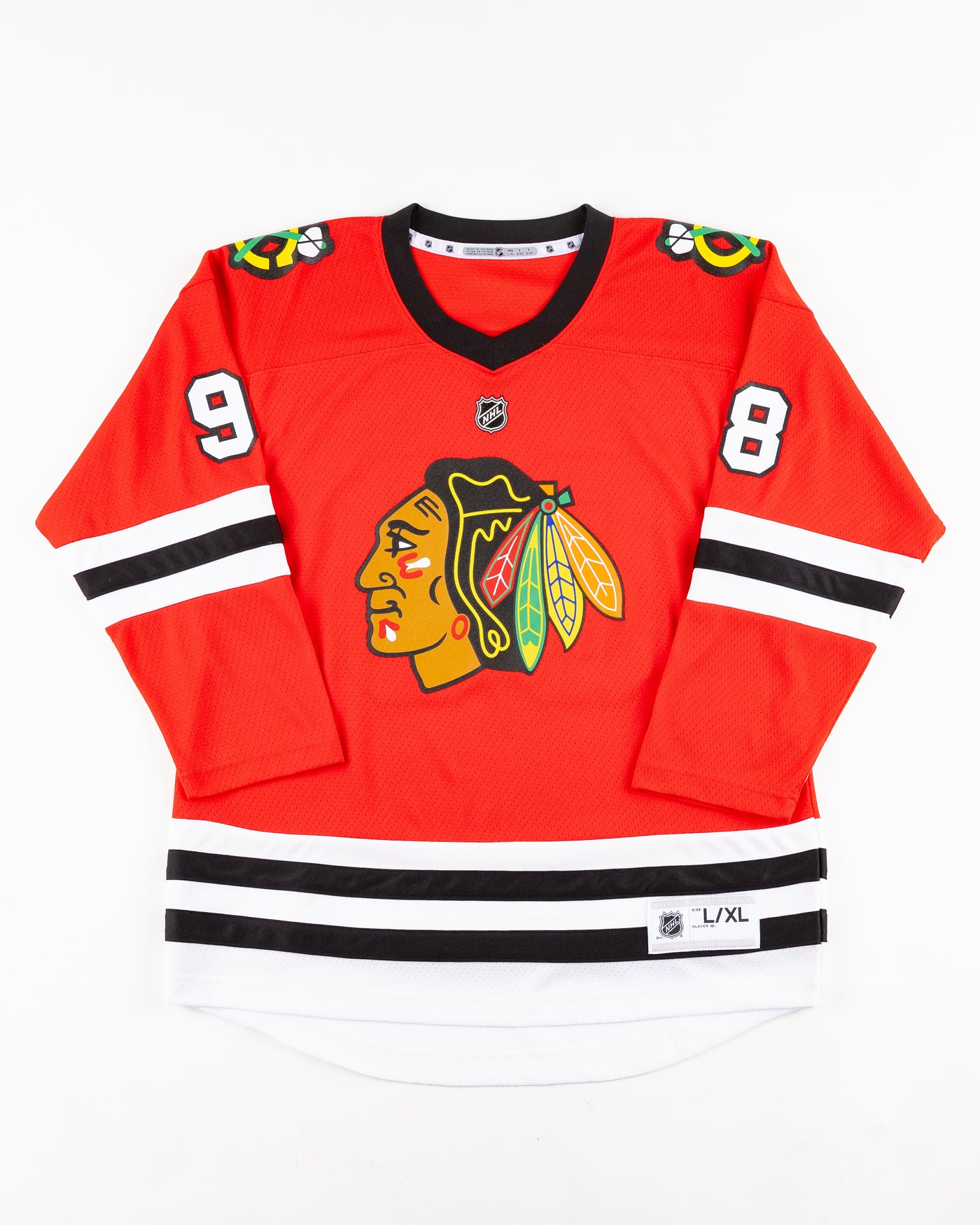 Outerstuff Youth Chicago Blackhawks Connor Bedard Home Replica Jersey