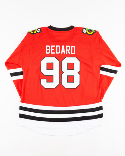 Outerstuff Youth Chicago Blackhawks Connor Bedard Home Replica Jersey