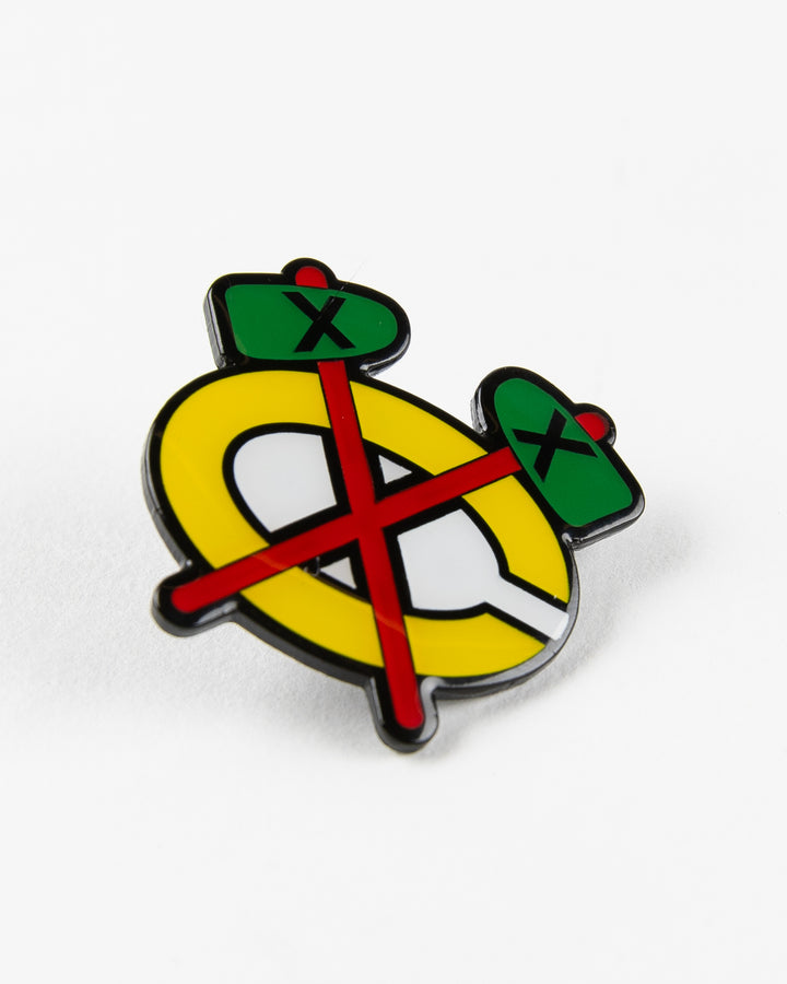 Aminco Chicago Blackhawks Secondary Logo Pin