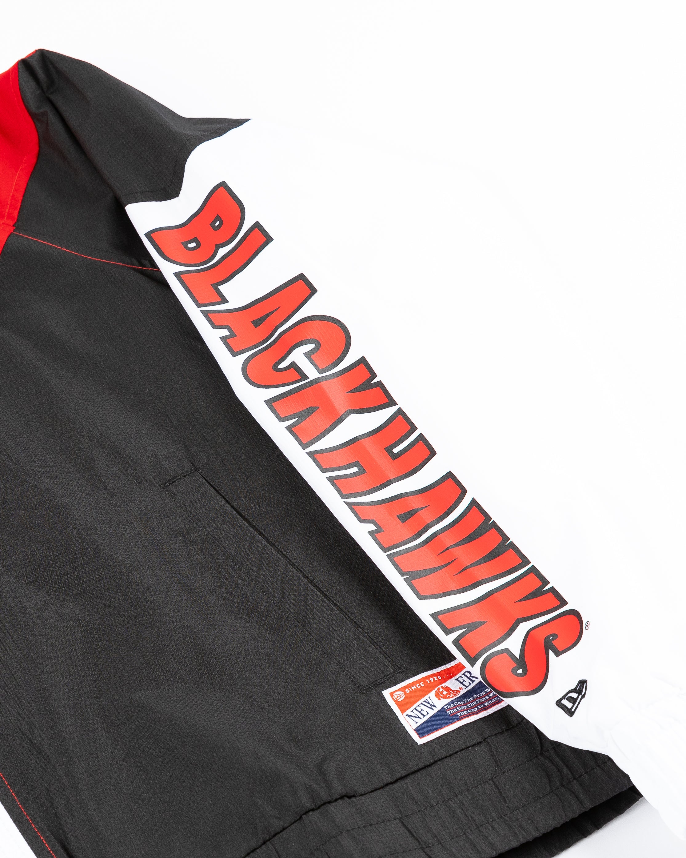 New Era Ladies Chicago Blackhawks Throwback Windbreaker