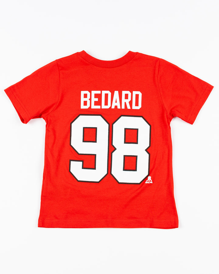 Outerstuff Connor Bedard Chicago Blackhawks Kids Player Tee