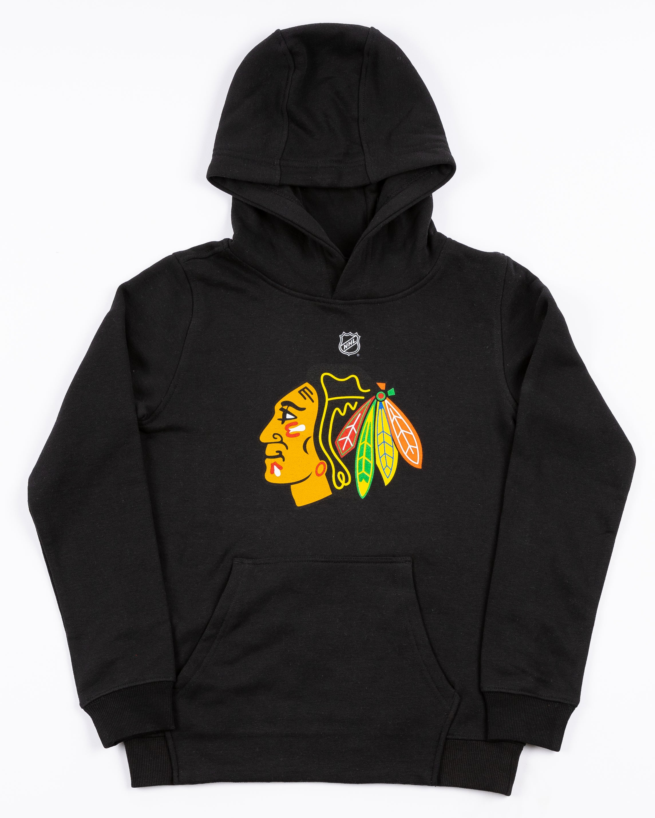Youth Outerstuff Chicago Blackhawks Primary Logo Fleece Hoodie