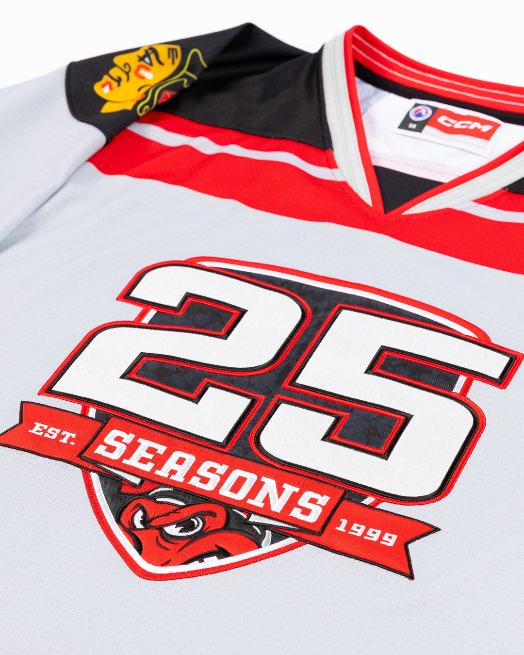 CCM Rockford IceHogs 25th Anniversary Jersey