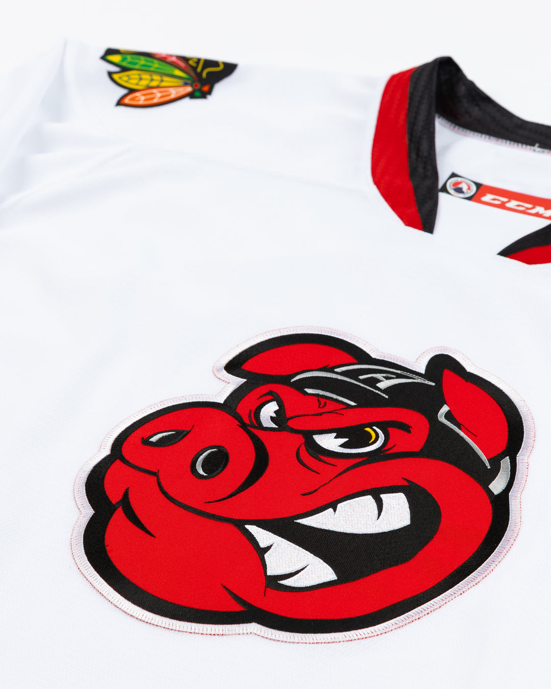 CCM Rockford IceHogs White Replica Jersey