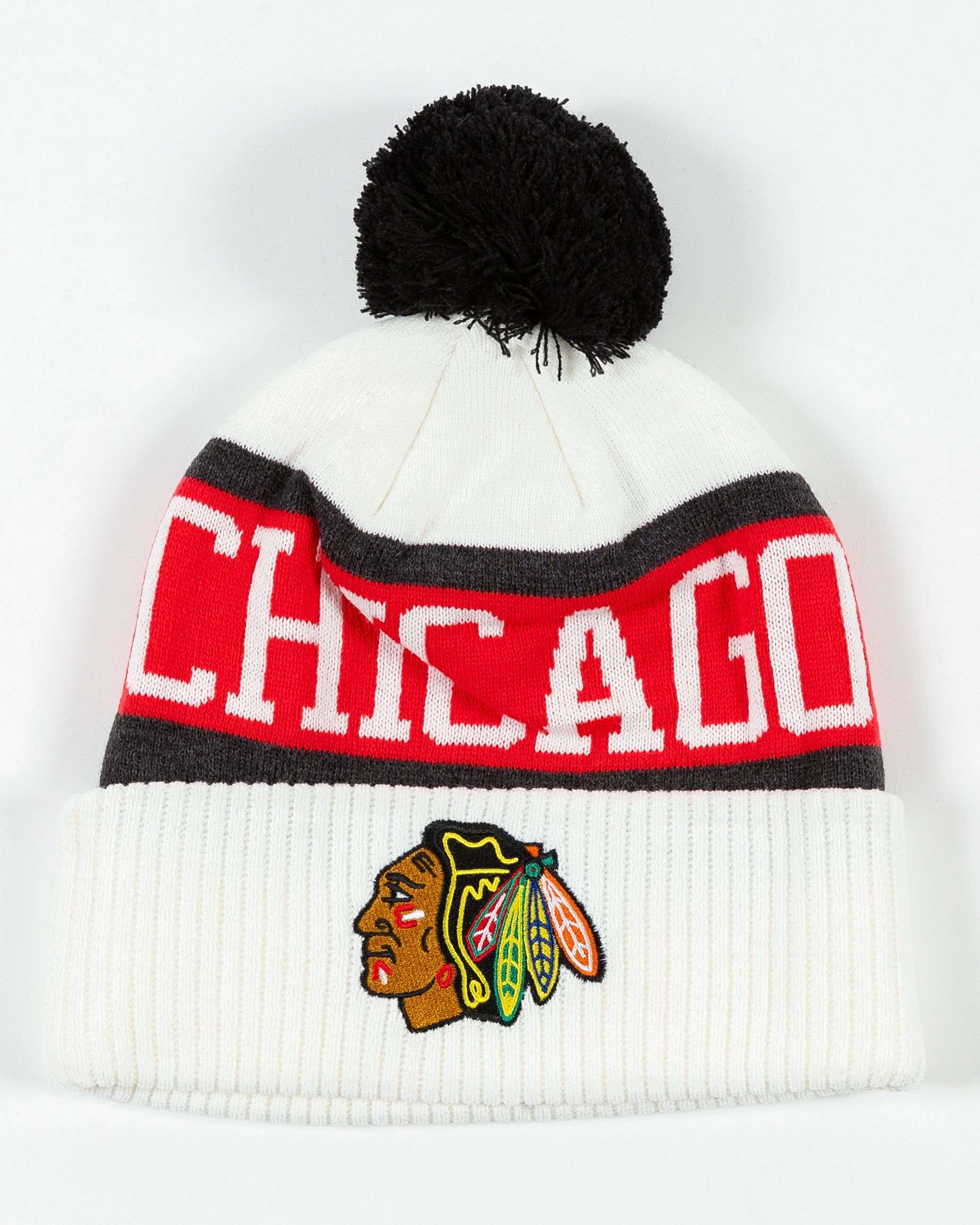 Chicago blackhawks knit hat on sale