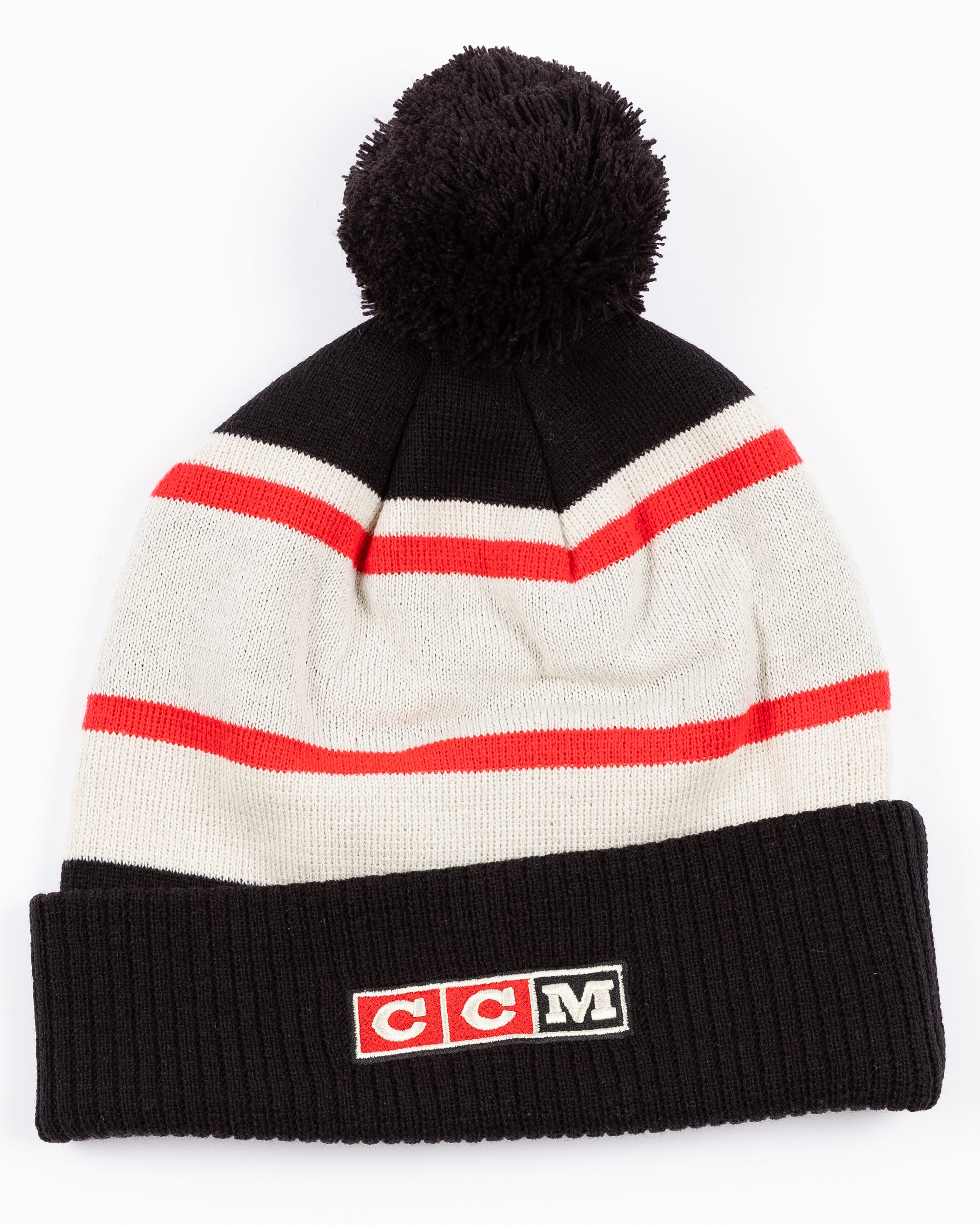 CCM Chicago Blackhawks Throwback Pom Knit Hat – CBH Shop