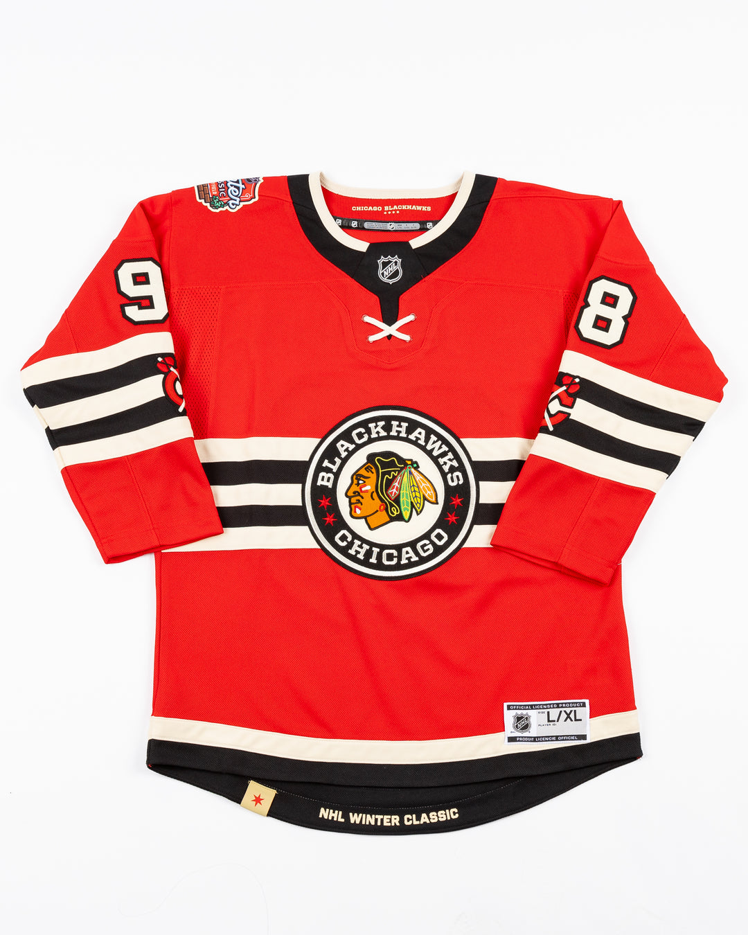 Youth Winter Classic Chicago Blackhawks Connor Bedard Premier Jersey