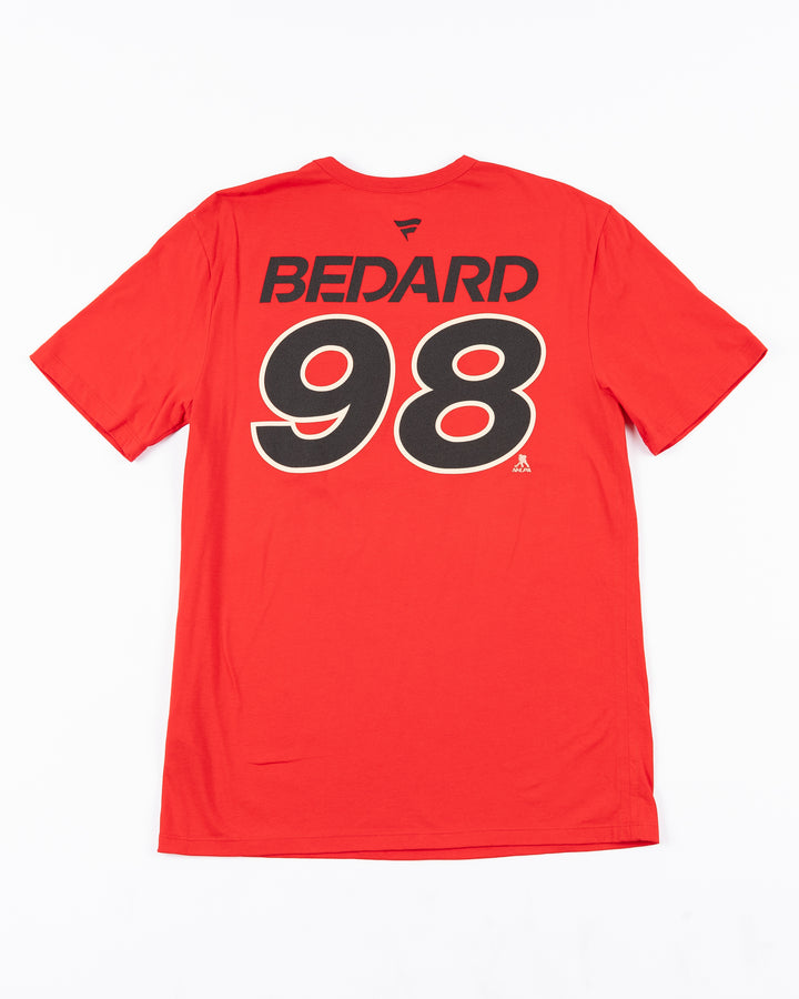 Fanatics Winter Classic Chicago Blackhawks Connor Bedard Player Tee