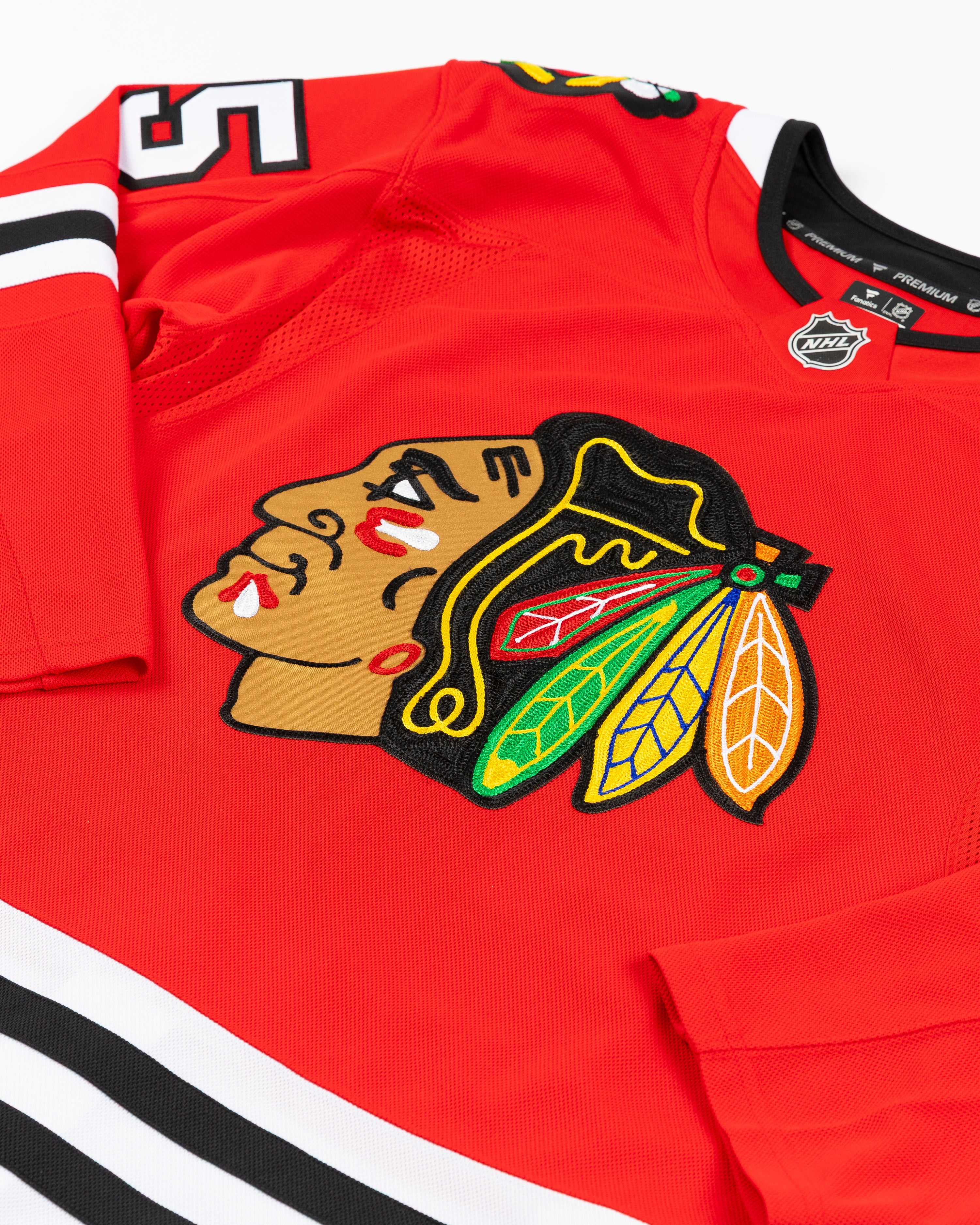 Fanatics Chicago Blackhawks Artyom Levshunov Premium Home Jersey