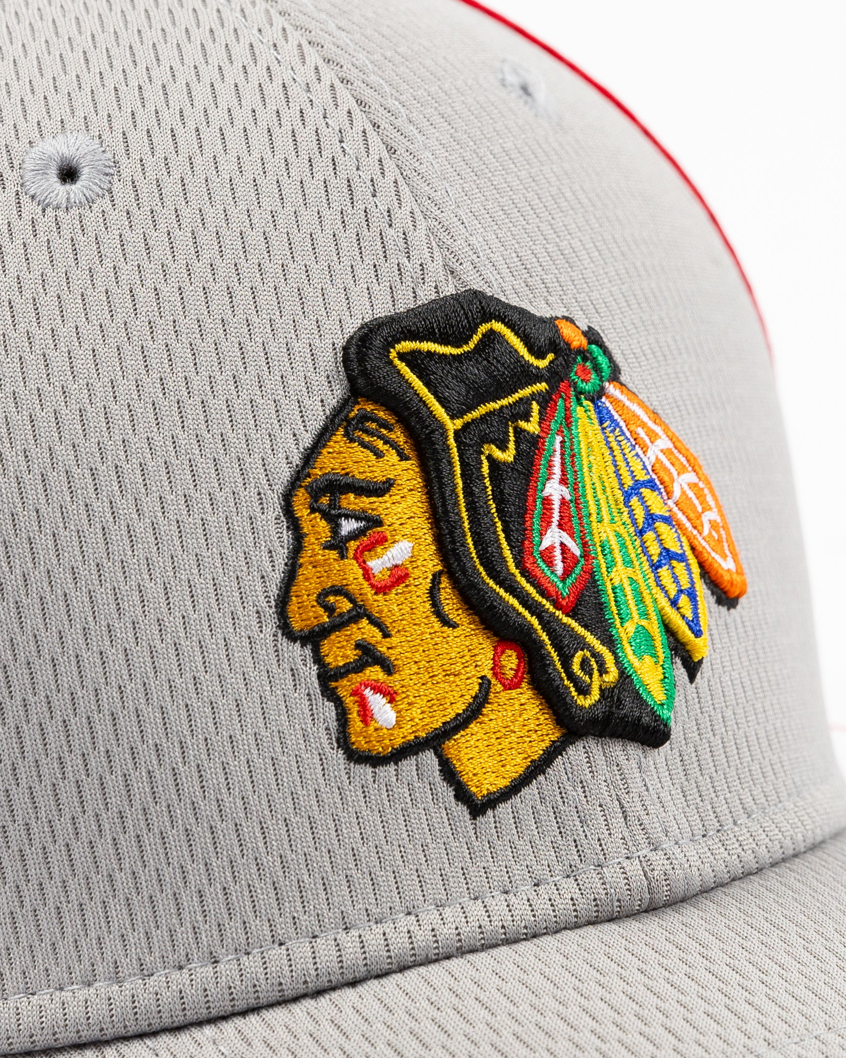 New Era Chicago Blackhawks 39THIRTY Visor Trim Flex Fit Cap – CBH Shop