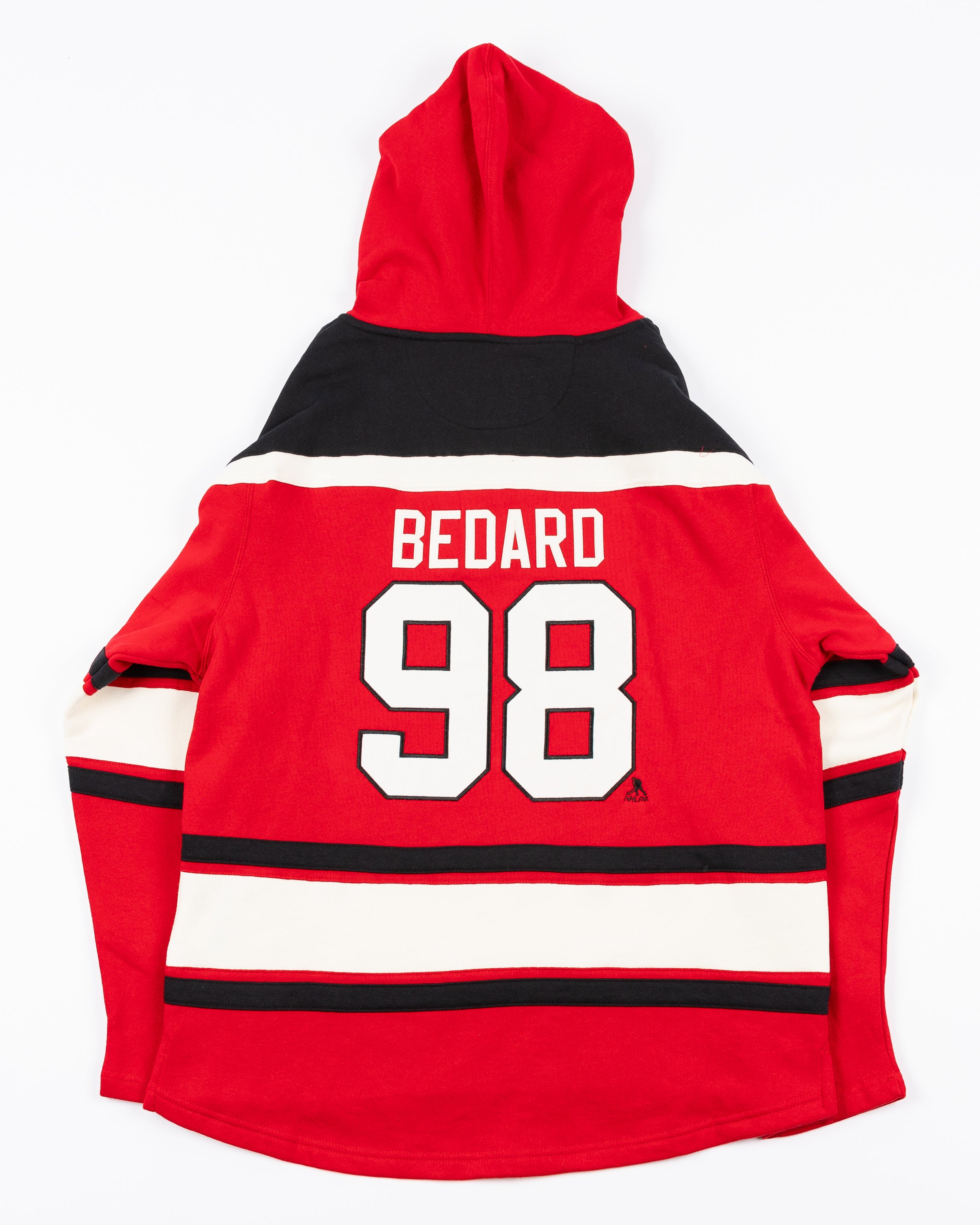 47 Chicago Blackhawks Bedard Fleece Lace Jersey Style Hood – CBH Shop