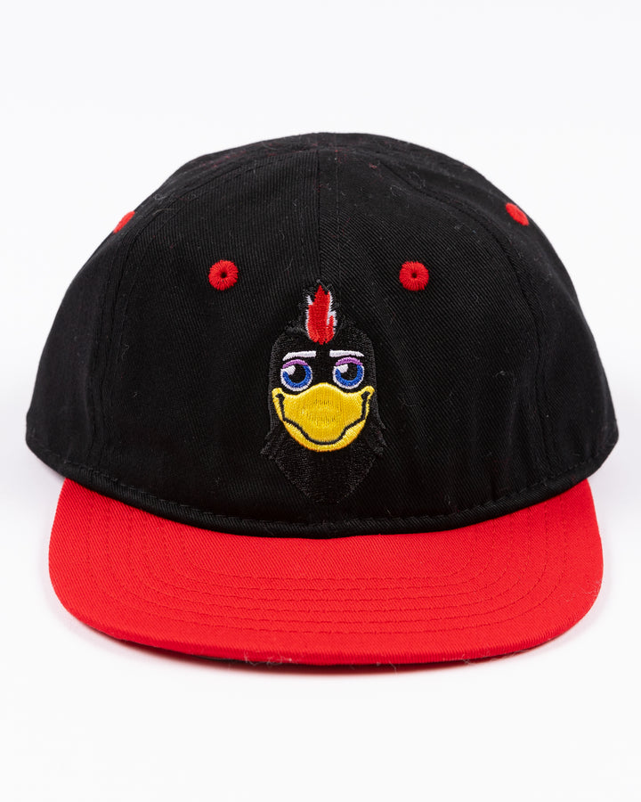 Infant Chicago Blackhawks Black Tommy Hawk Slouch Hat