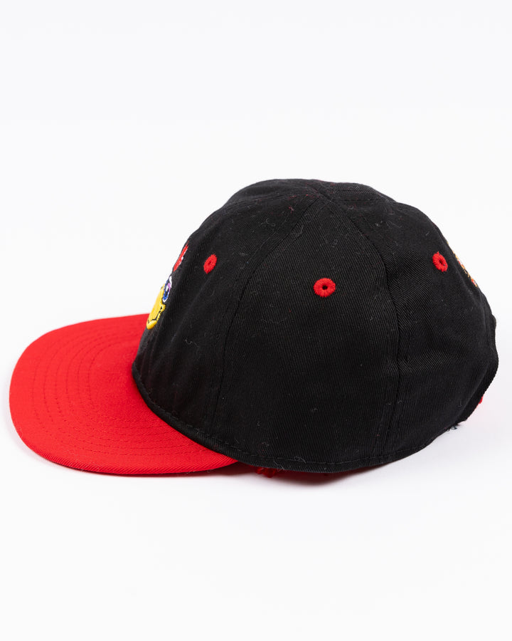 Infant Chicago Blackhawks Black Tommy Hawk Slouch Hat