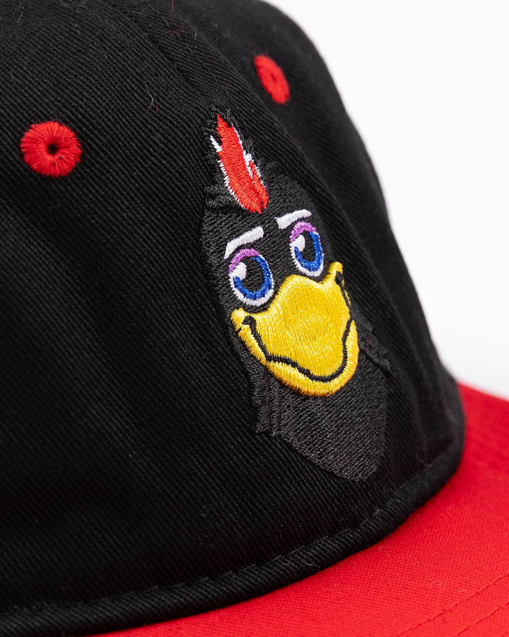 Infant Chicago Blackhawks Black Tommy Hawk Slouch Hat