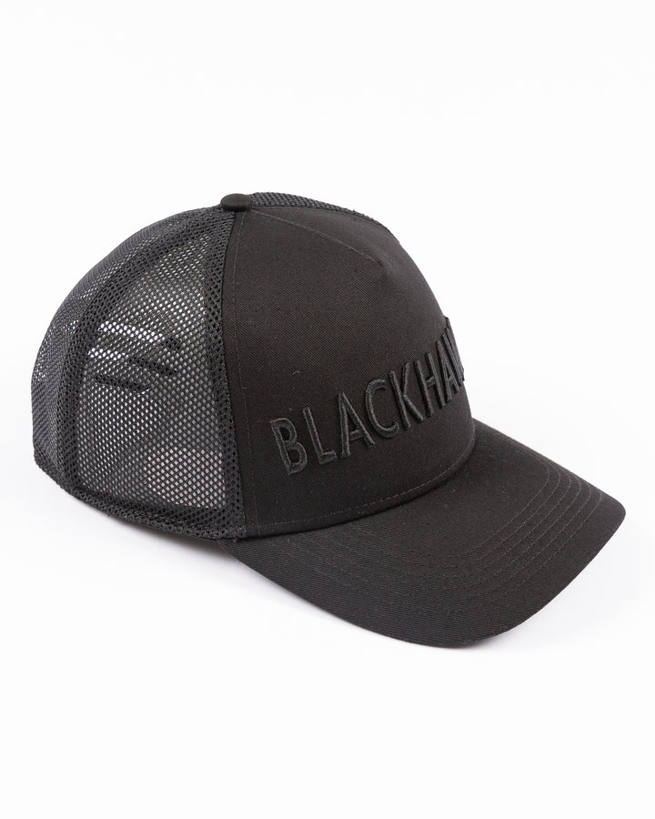 Line Change Chicago Blackhawks Team Trucker Black Cap