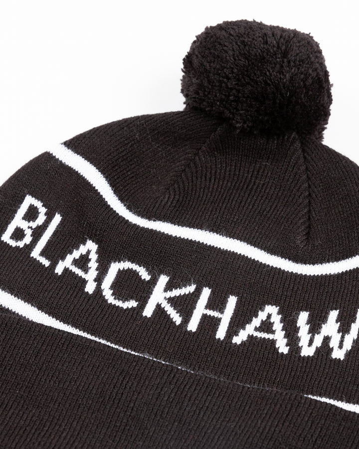 Line Change Chicago Blackhawks Pom Toque