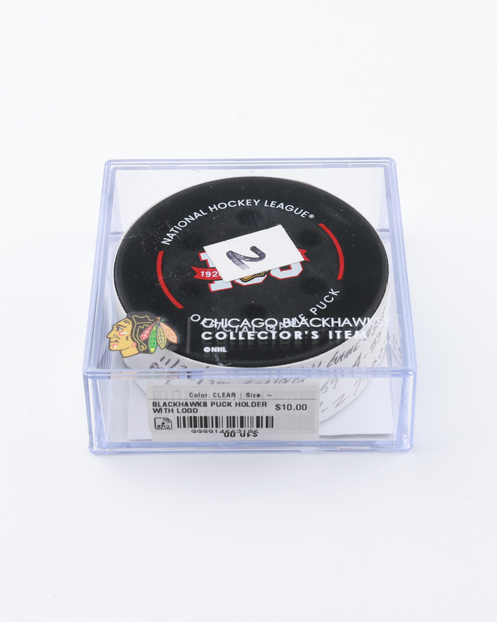 Teuvo Teravainen Game-Used Goal Puck 11/20/2025 21937