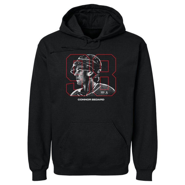 Connor Bedard Chicago Overlay WHT