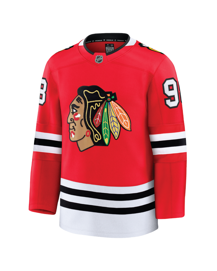 Fanatics Chicago Blackhawks Connor Bedard Premium Home Jersey