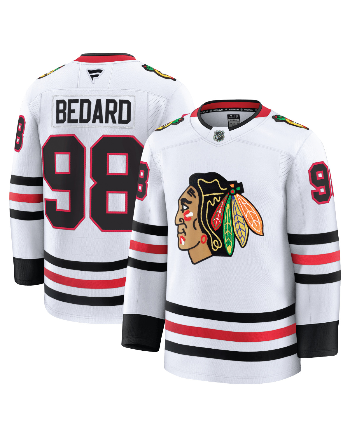 Connor Bedard Chicago Blackhawks Winter Classic Jersey By Fanatics. Men's Premium Red Jersey With An MSRP Of $311.99. Officially Licensed NHL Gear.