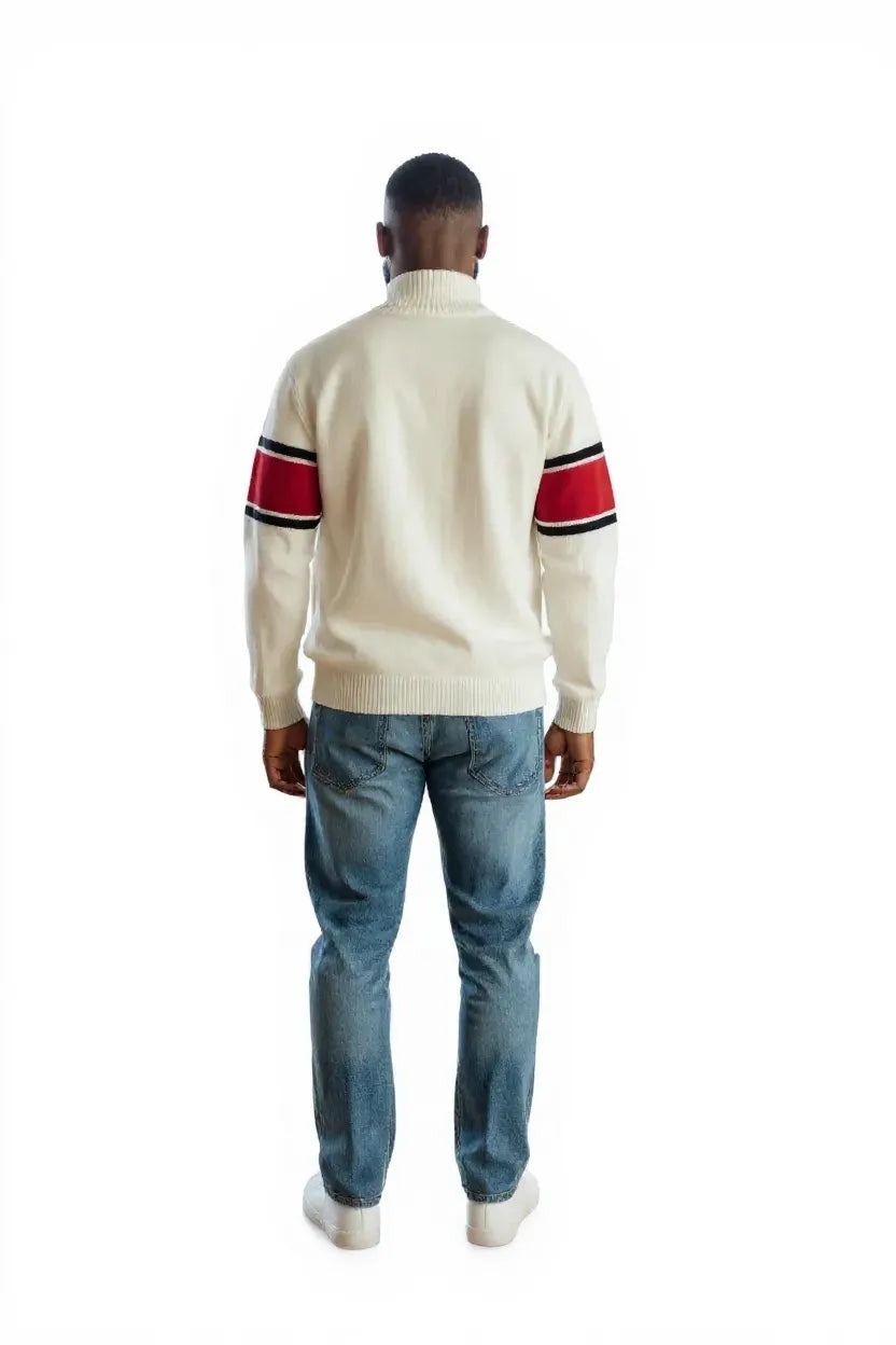 Wild Collective Chicago Blackhawks Heritage Cardigan Sweater